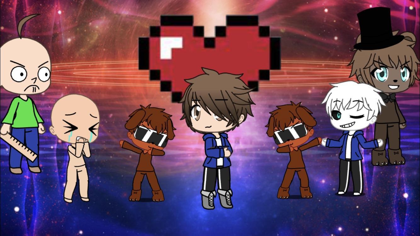Desktop background of the week (made with Gacha Life)
