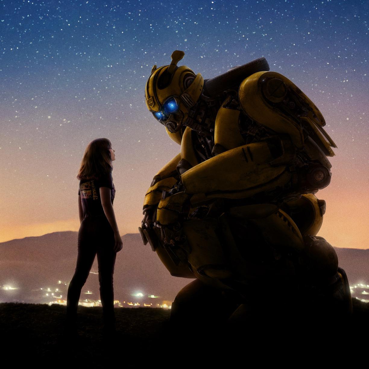 Bumblebee, 2018 movie, poster wallpaper, 6800x HD image