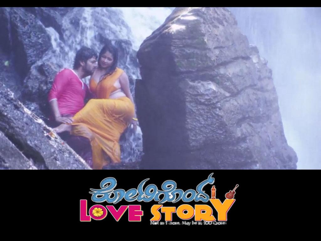 Kotigond Love Story HQ Movie Wallpaper. Kotigond Love Story HD