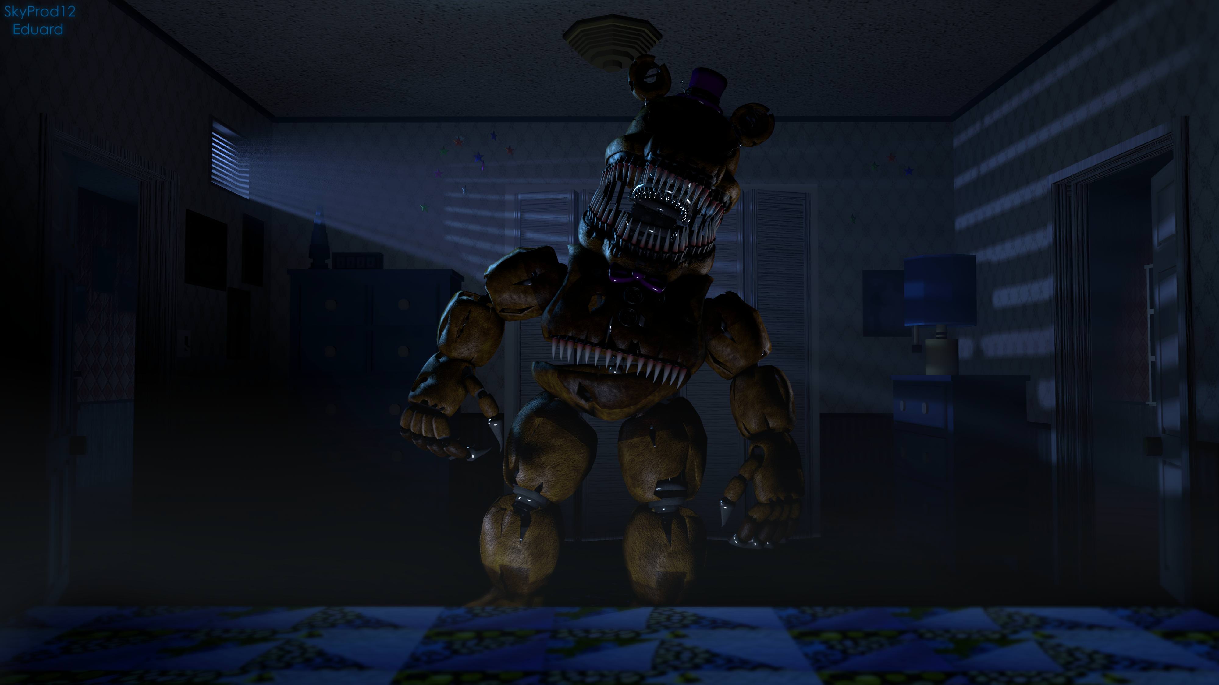 Игра five nights at freddys 4. ФНАФ 4.