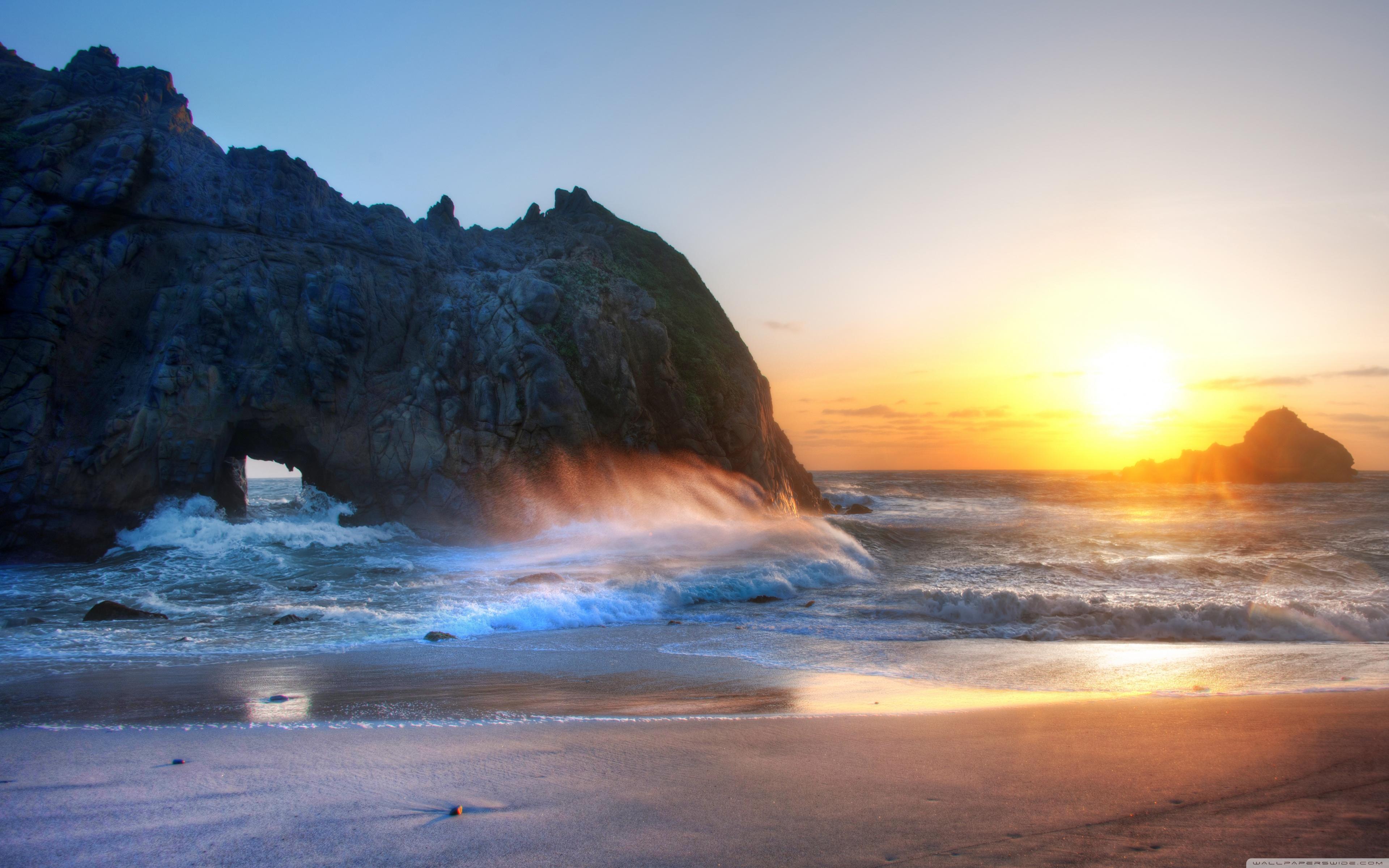 Big Sur Sunset ❤ 4K HD Desktop Wallpaper for 4K Ultra HD TV • Dual