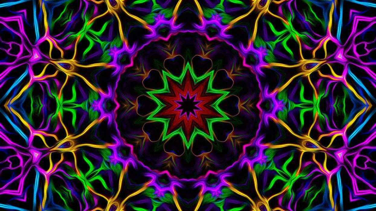 Kaleidoscope wallpaperx2160