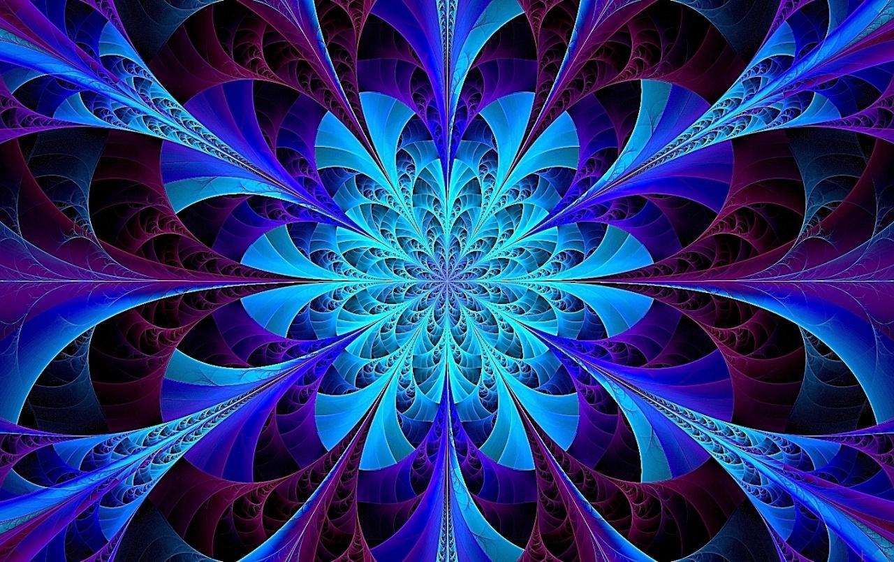 Kaleidoscope Visual, Kaleidoscope Visual Meditation, Abstract Art | Aufbruch