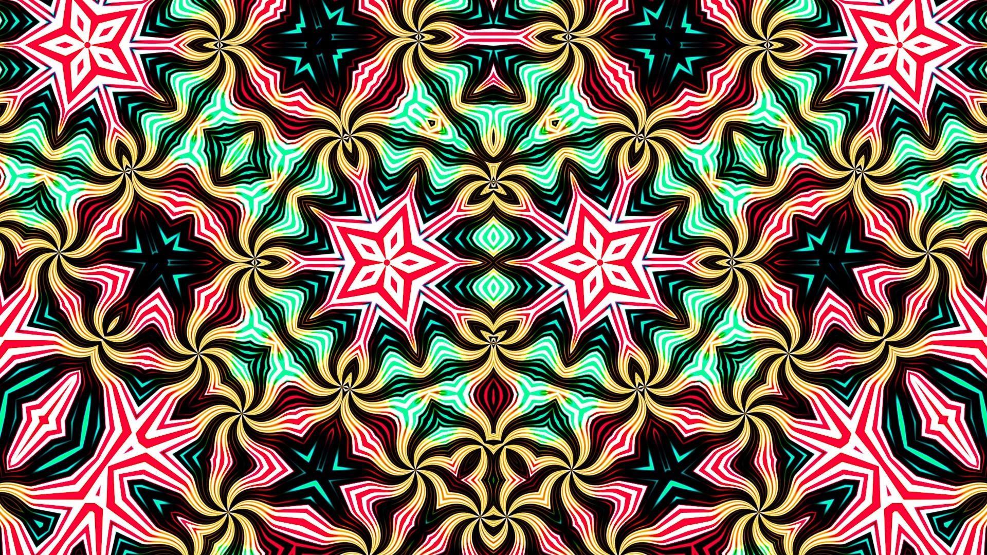 Kaleidoscope psyche abstract background colors Wallpaper