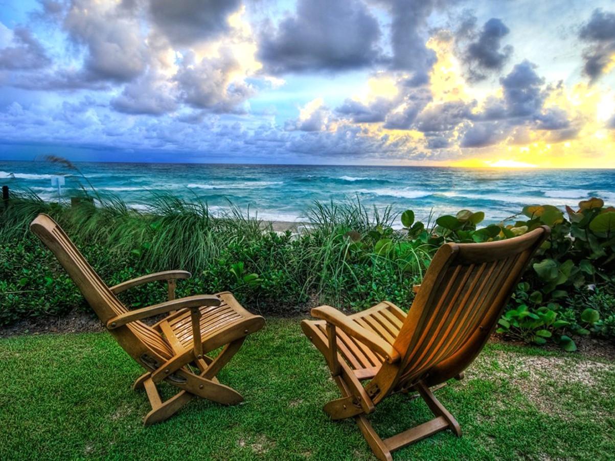 Paradise, View, HD Sea Wallpaper, Sun, Sky, Fresh Air, Amazing