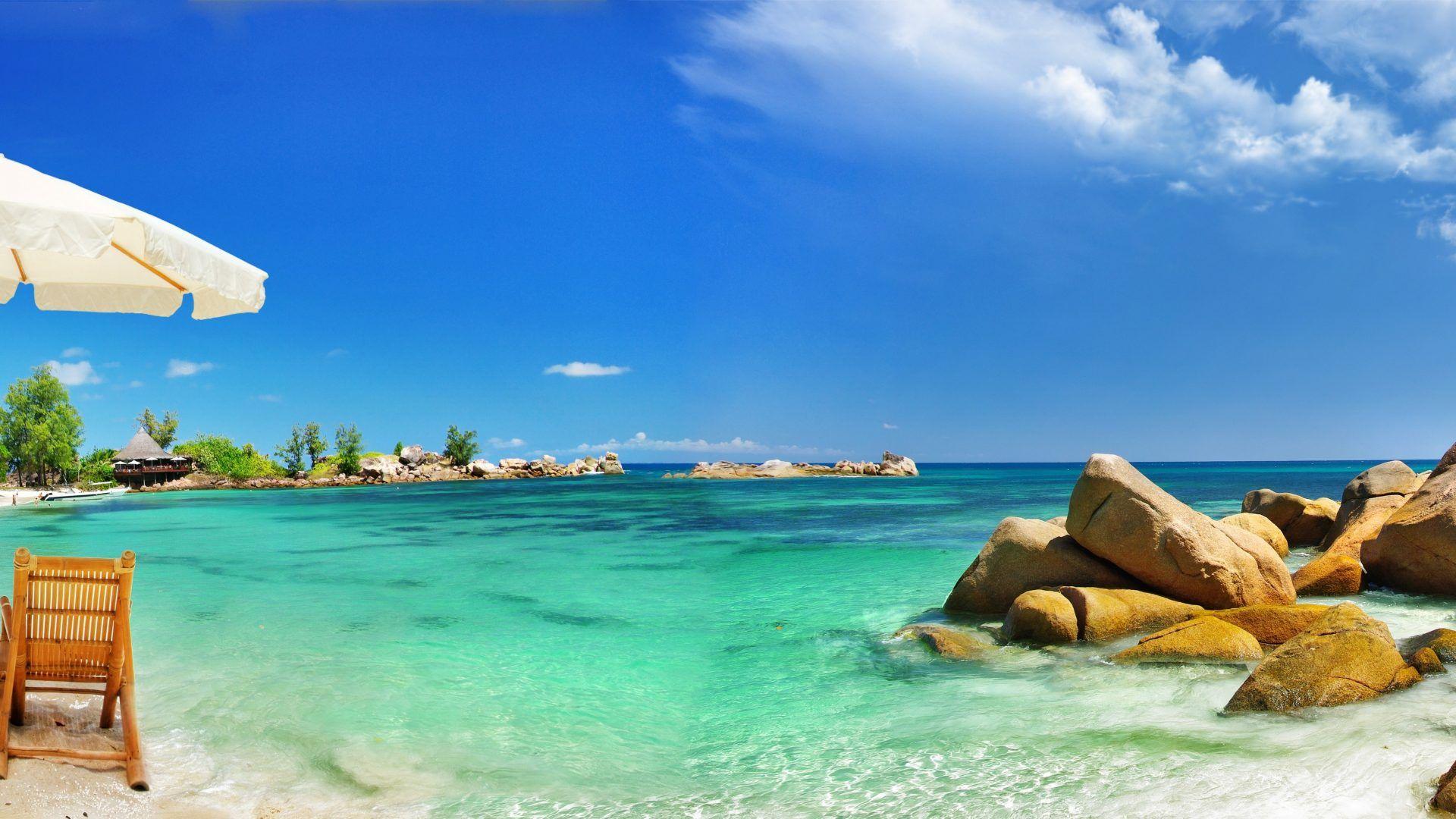 Paradise Beach Resort Wallpaper