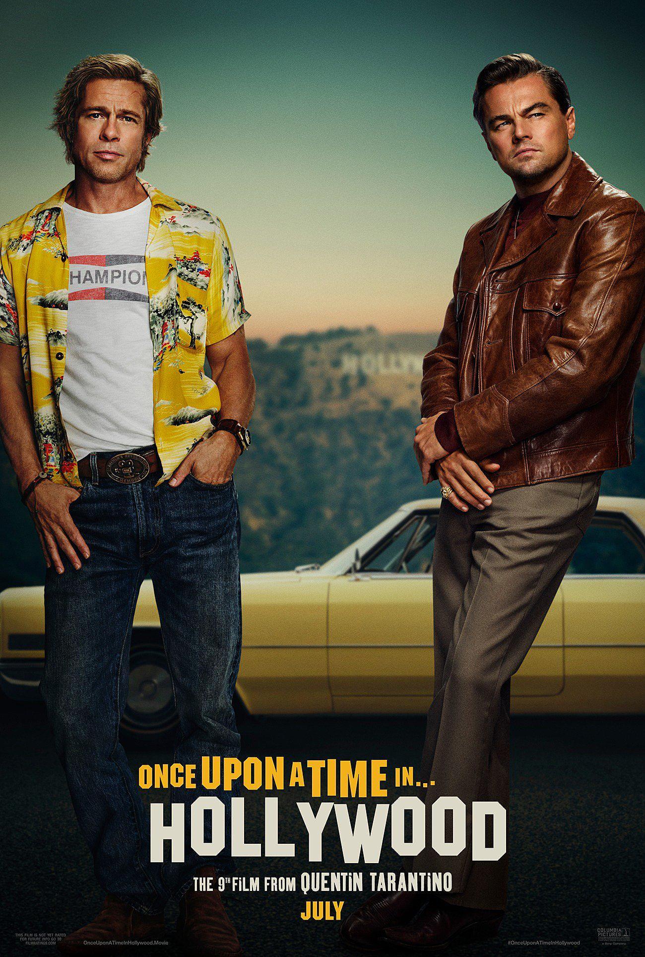 First 'Once Upon a Time in Hollywood' Poster Unveiled