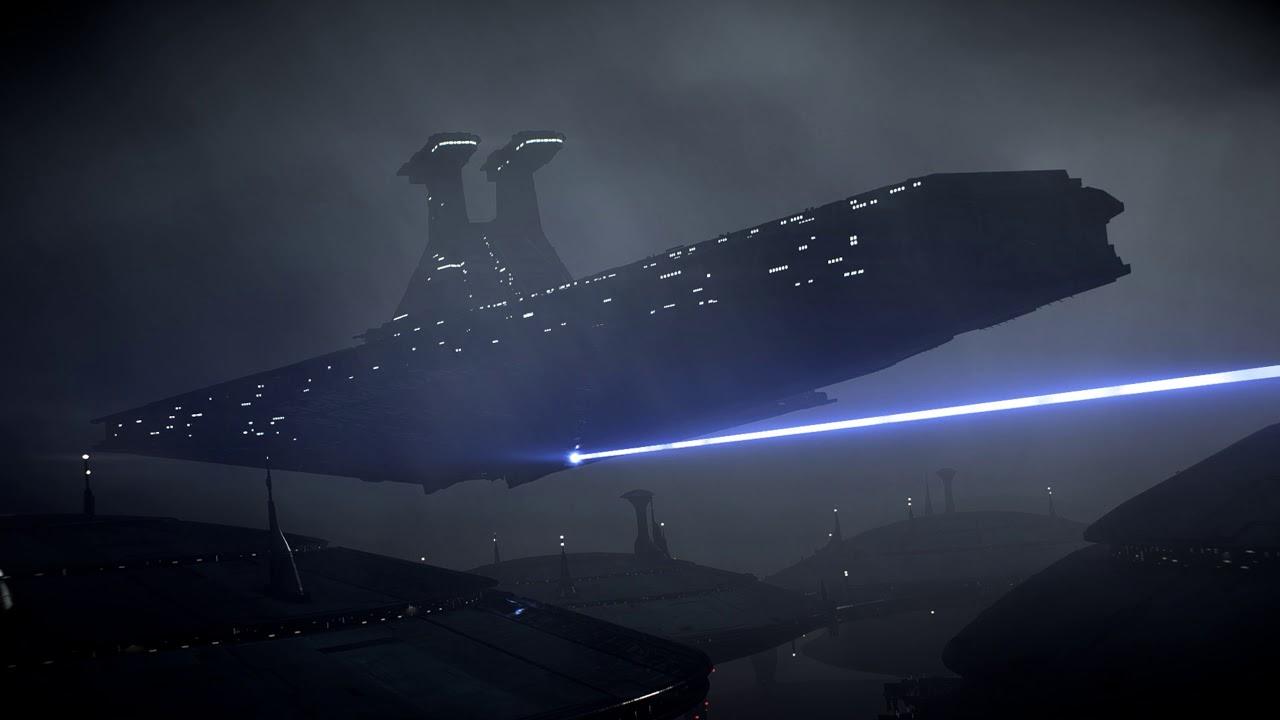 ArtStation, science fiction, Star Wars, digital art, Star Destroyer, Venator  | 1920x1080 Wallpaper - wallhaven.cc