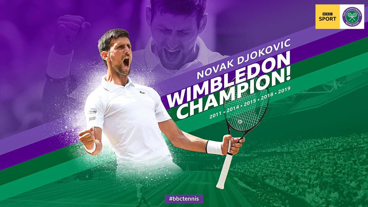 Novak Djokovic Wimbledon 2019 Wallpapers Wallpaper Cave