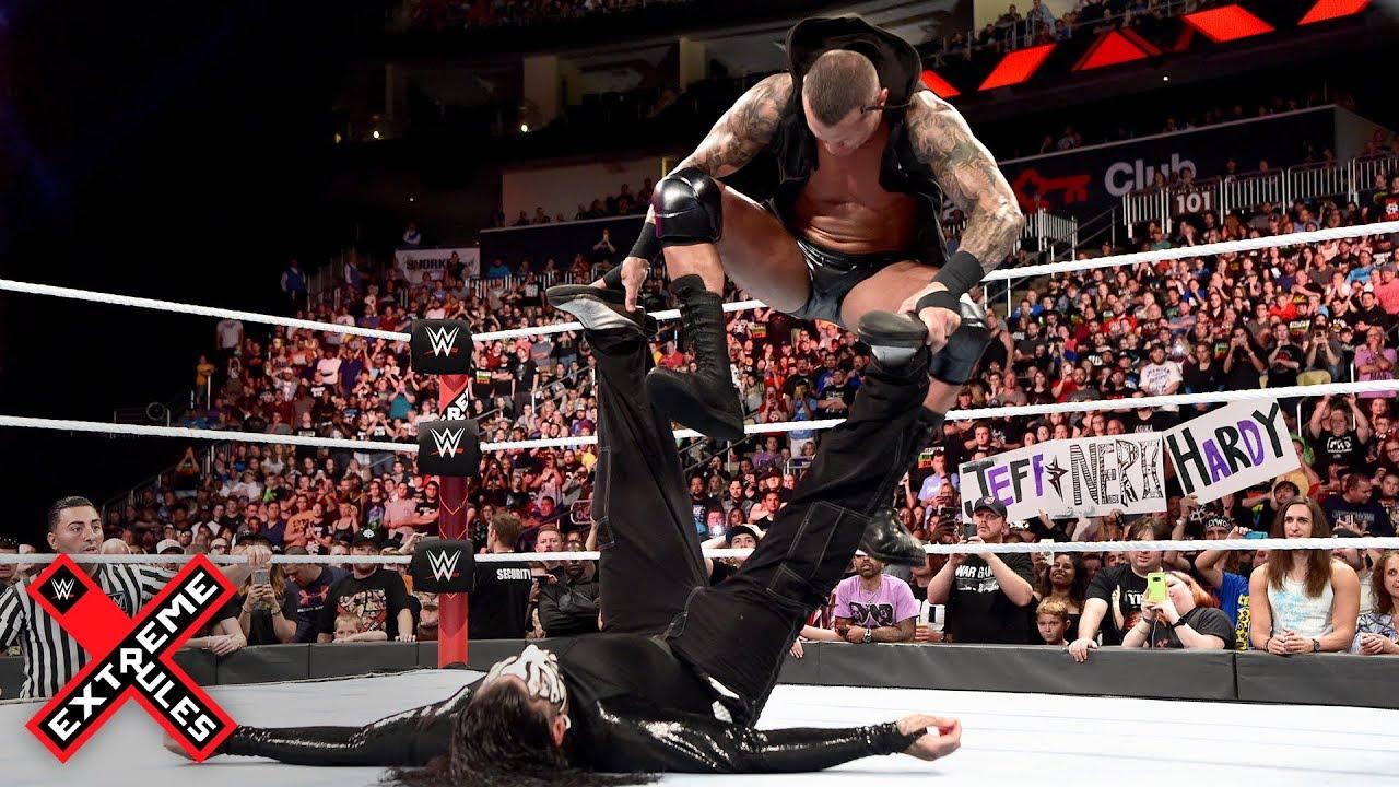 Randy Orton brutally stomps on a defenseless Jeff Hardy: WWE Extreme