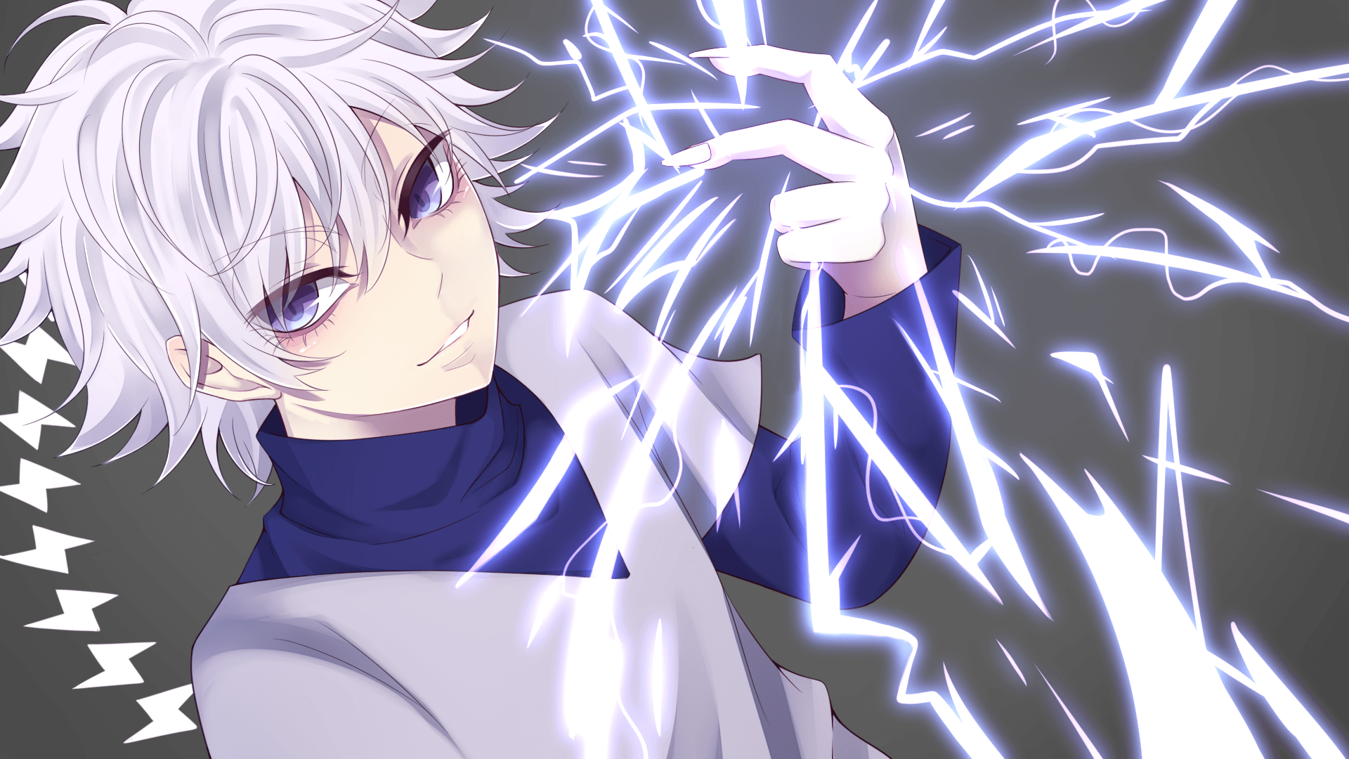 HxH Killua Zoldyck Anime Desktop Wallpaper - HxH Wallpaper in 4K