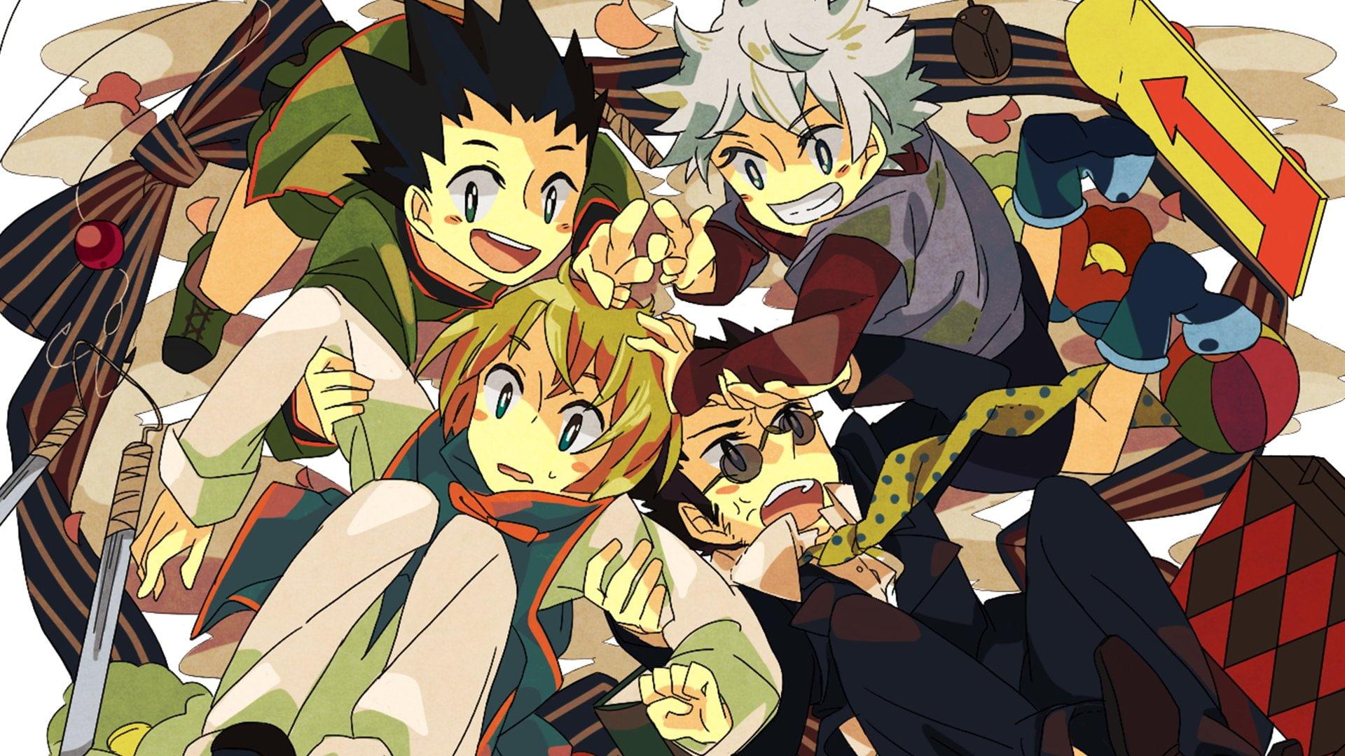 HD wallpaper: Anime, Hunter x Hunter, Gon Freecss, Killua Zoldyck