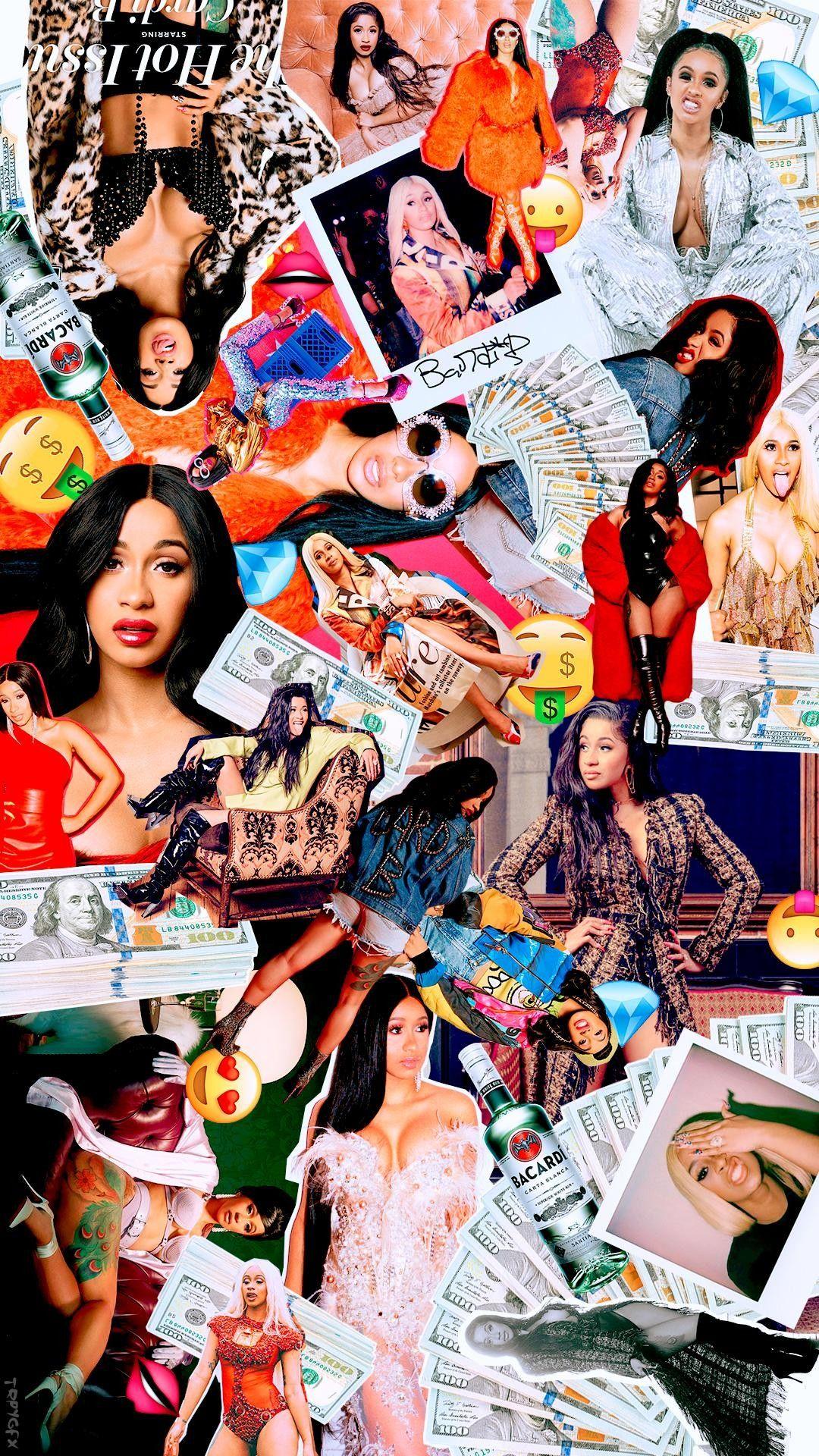 lock screens. Dope wallpaper. Cardi b photo, Cardi b