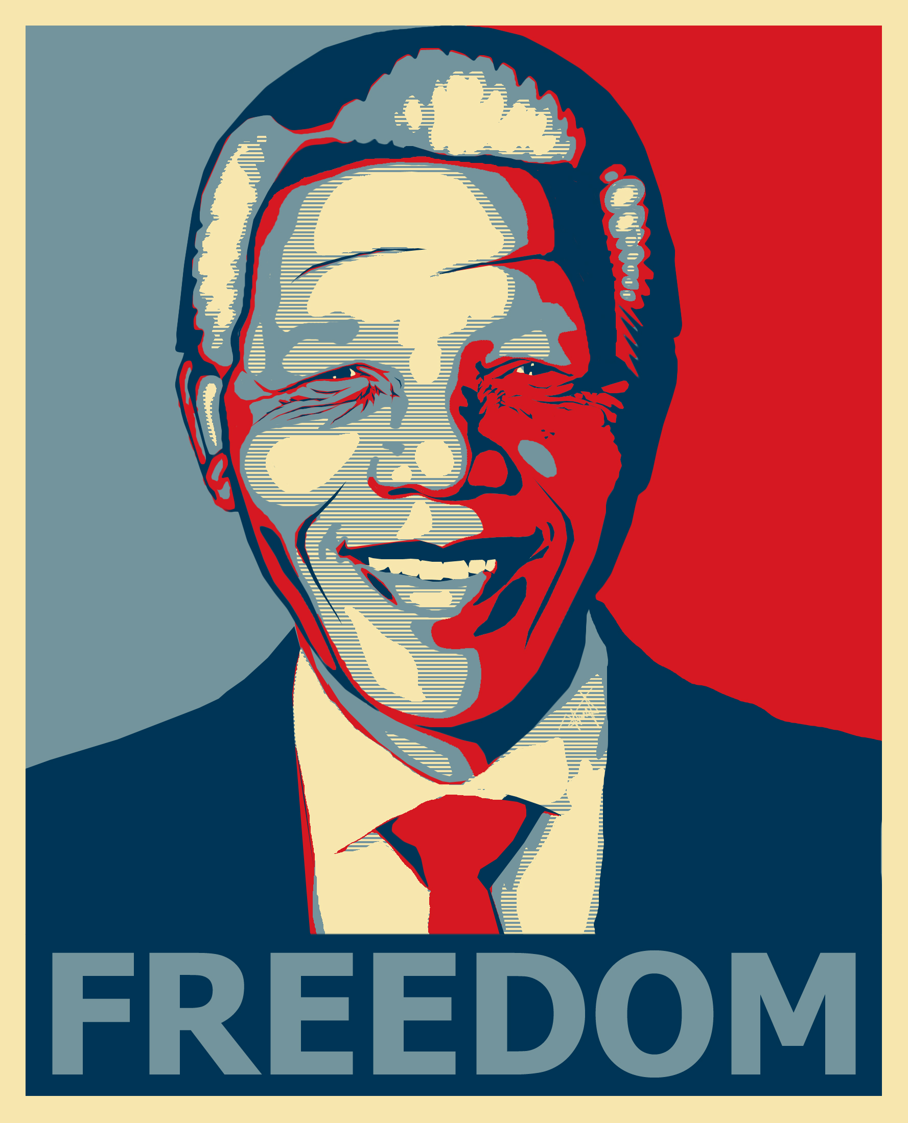 Nelson Mandela HD Poster Background