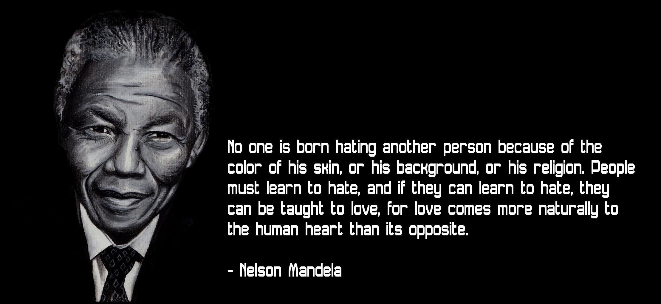 Inspirational HD Quote from Nelson Mandela Definition, High Resolution HD Wallpaper, High Definition, High Resolution HD Wallpaper