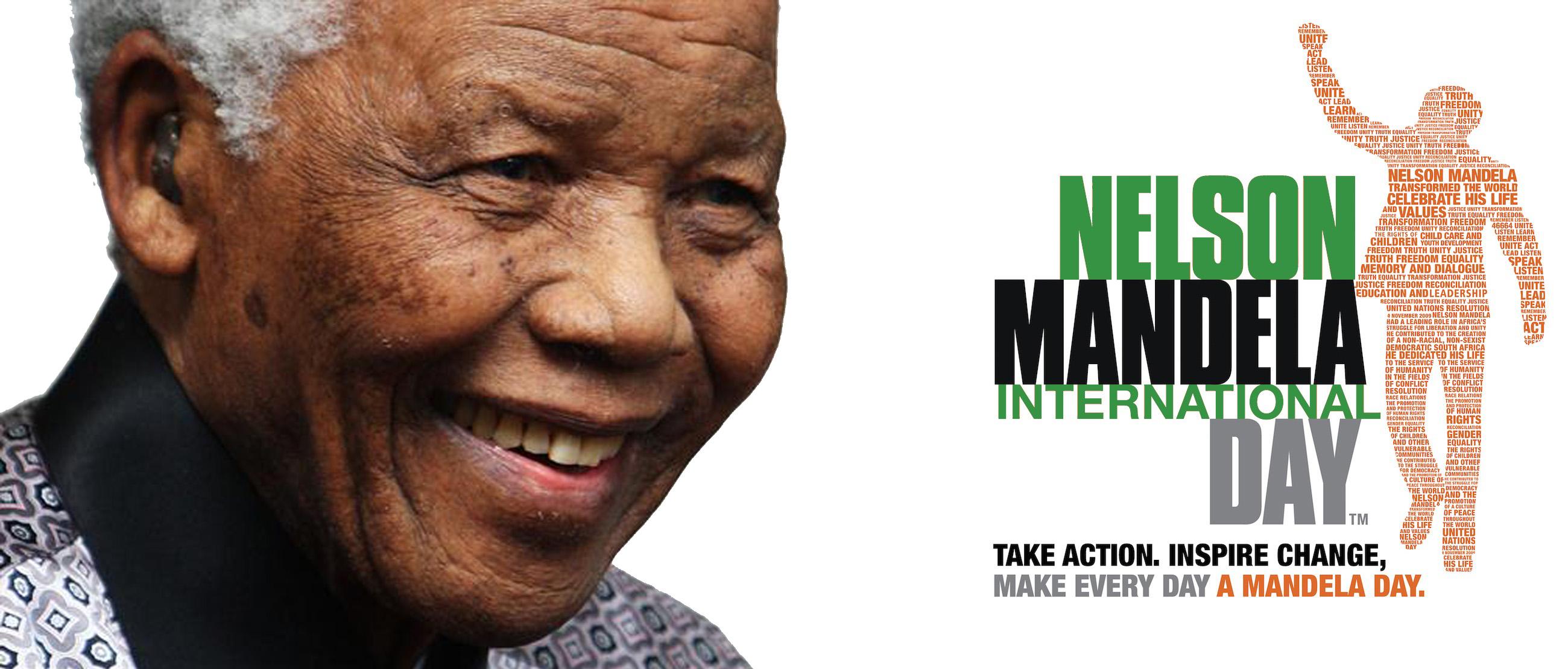 Celebrate Nelson Mandela Day on July 18th. BLACK CENTRAL™