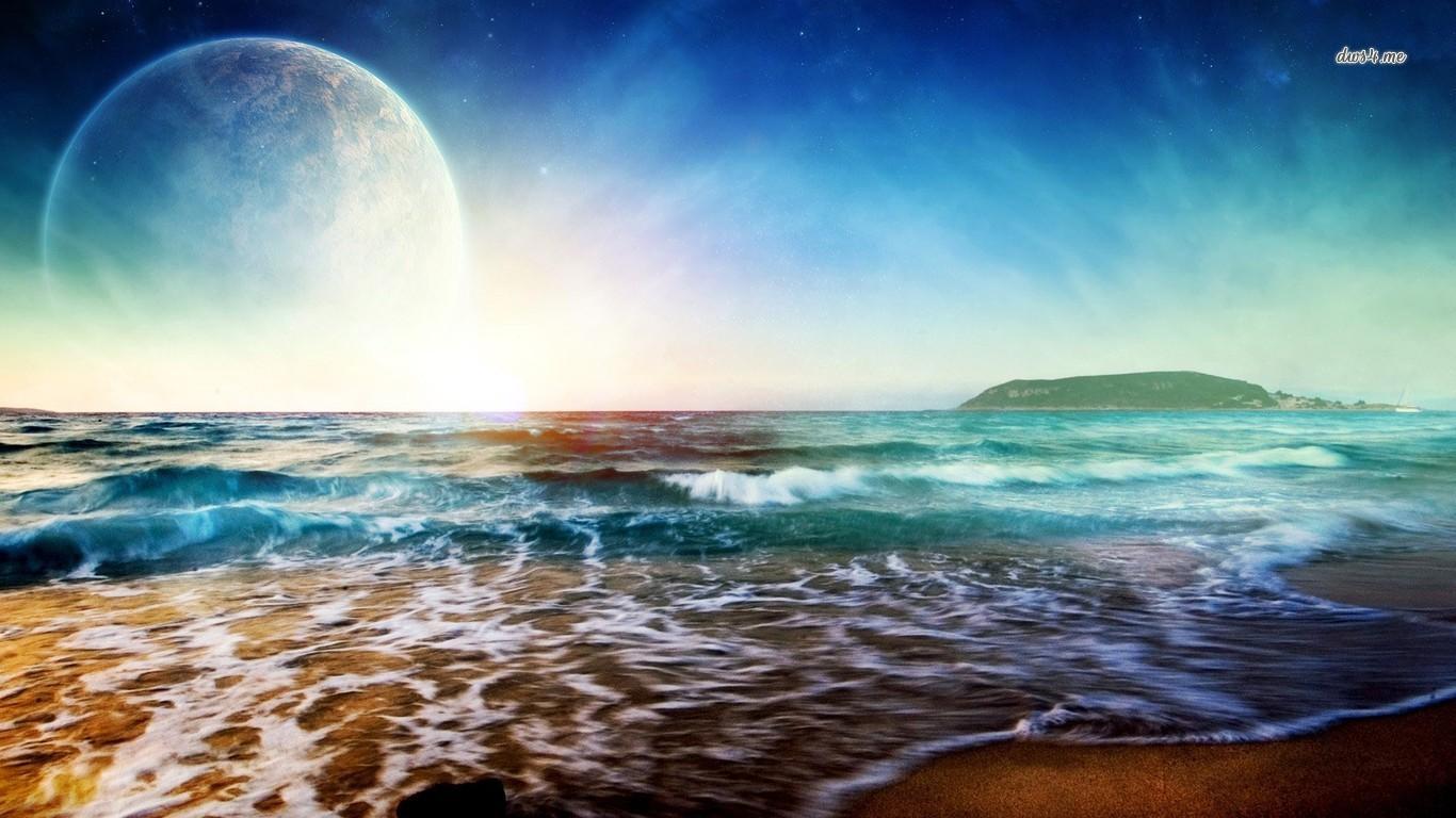 Fantasy Ocean Wallpaper 14 X 768