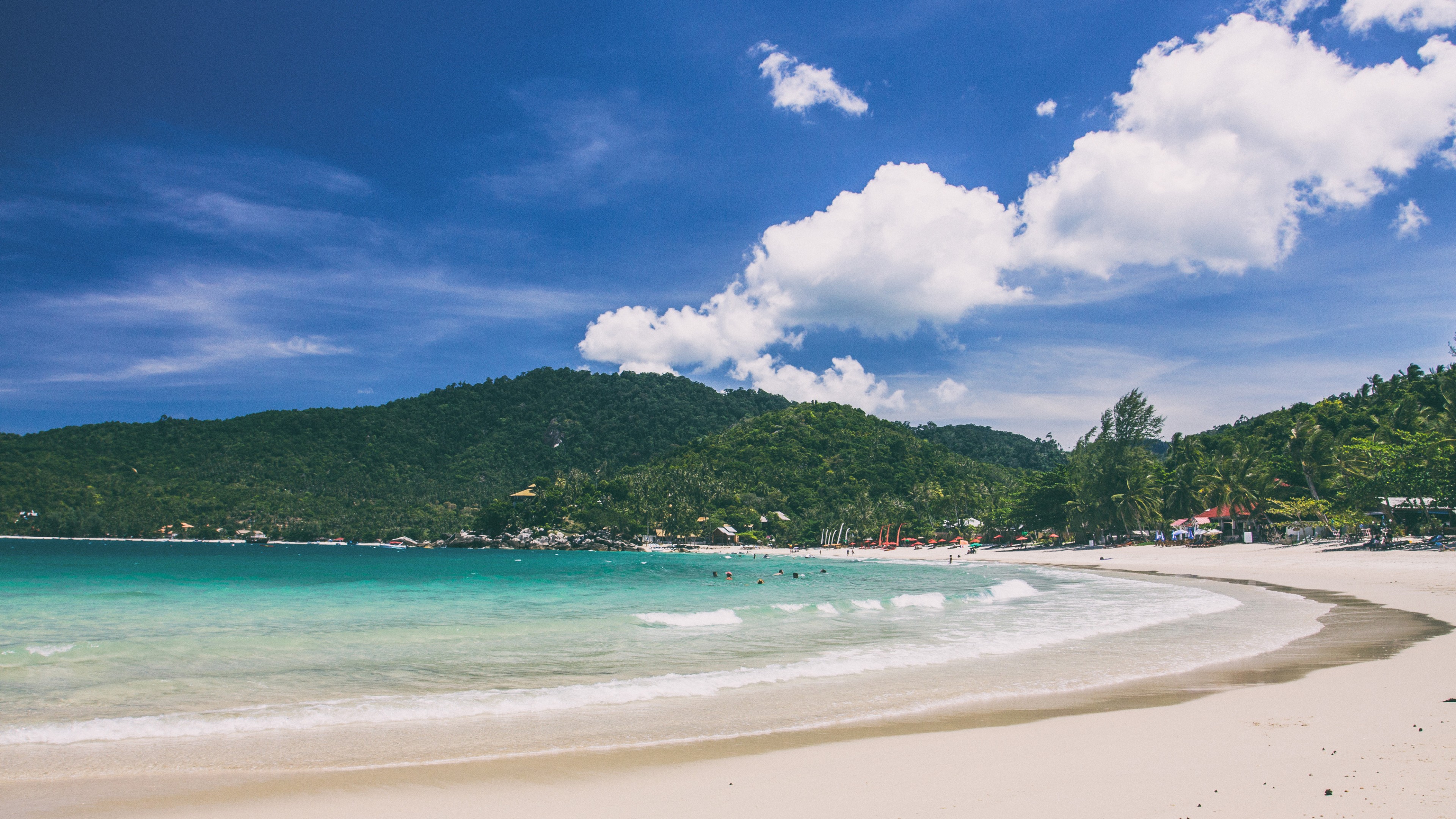 Wallpaper Ko Phangan, 5k, 4k wallpaper, Thailand, beach, coast