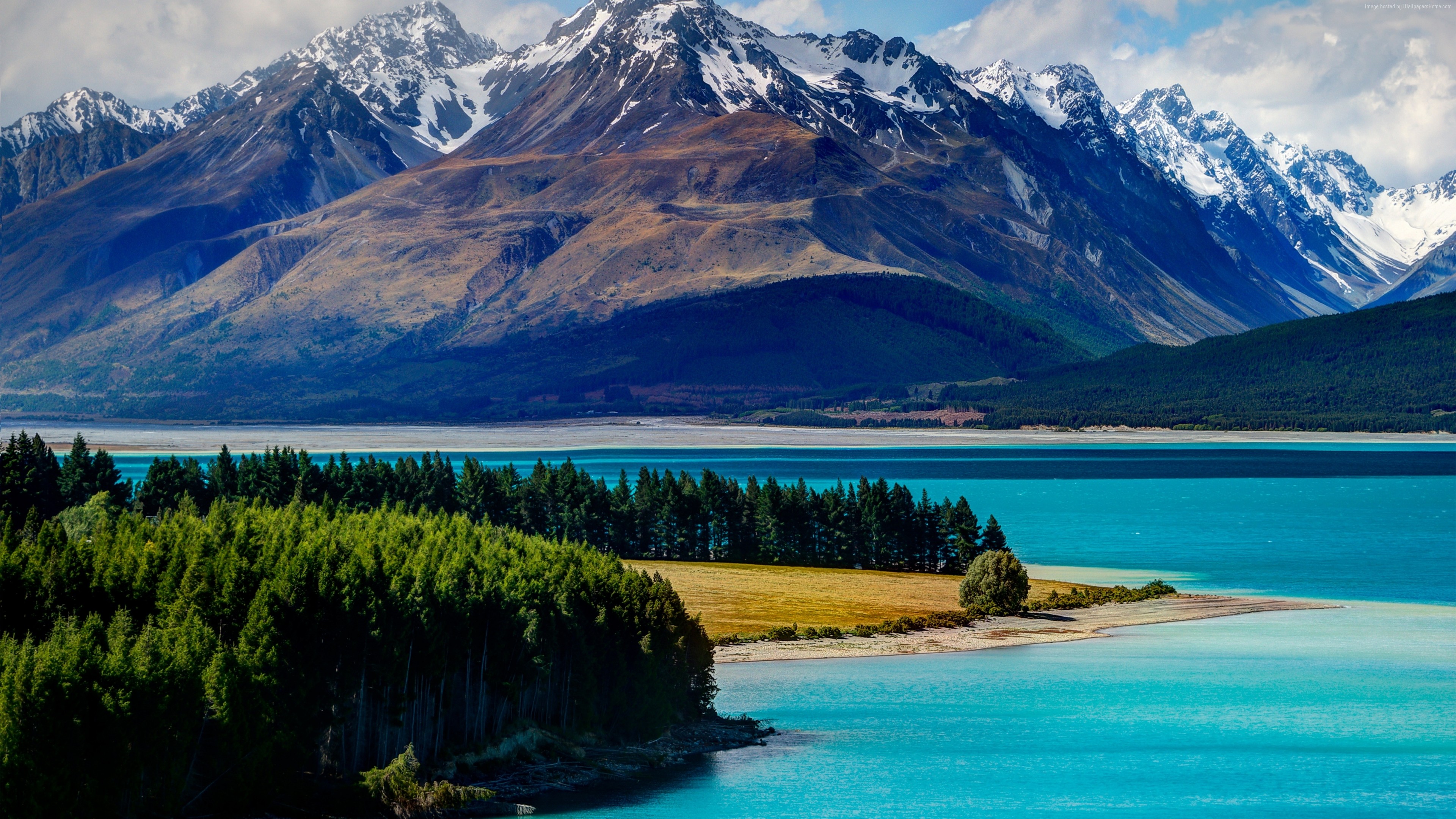 Lake In New Zealand Wallpapers - Wallpaper Cave