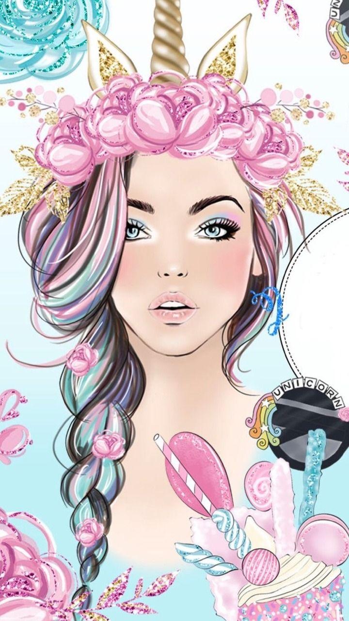 Featured image of post Cute Wallpaper Girly Glitter Unicorn You will find girly element like pink and purple color sparkle rainbow and of course the glitter effect to make your screen more eye catching