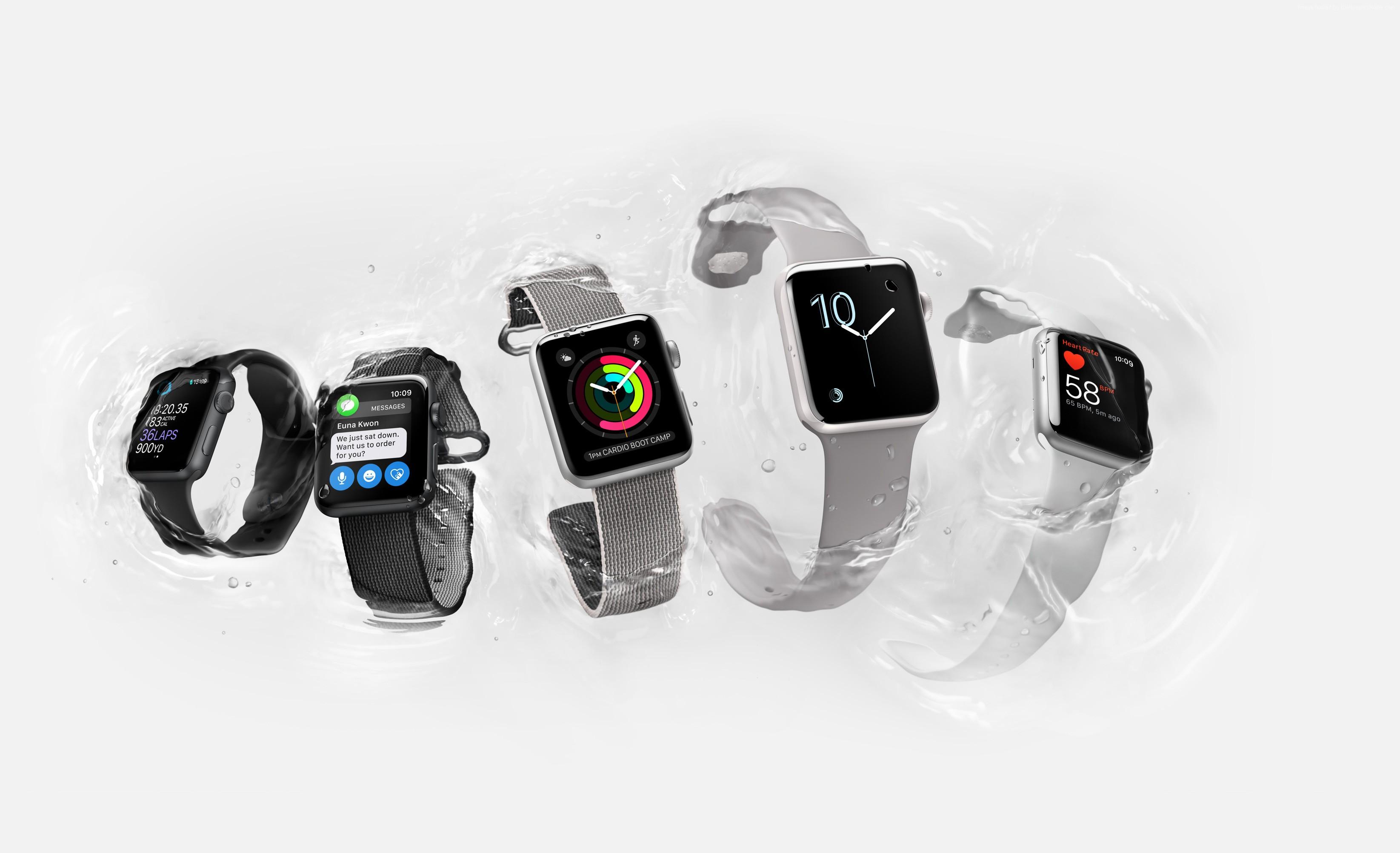 #iWatch, #Apple Watch Series #display, #silver, #smart