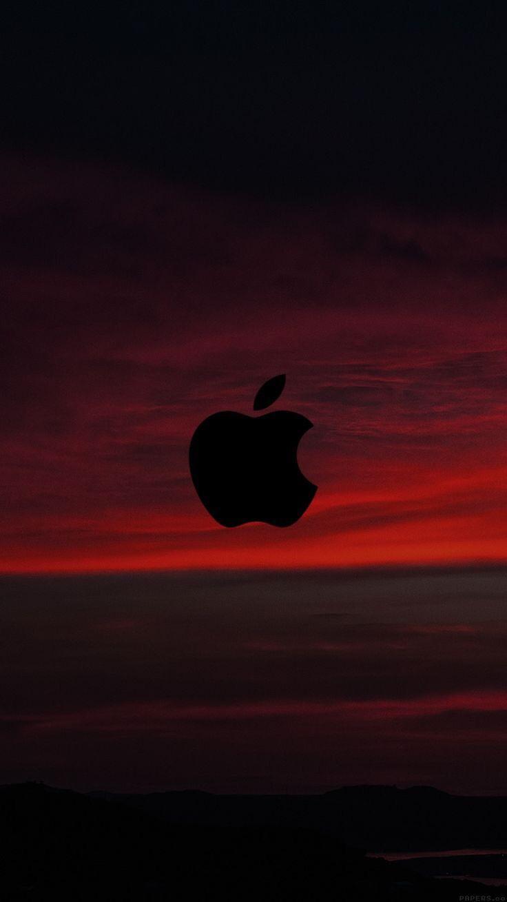 iPhone 6 Black Apple Wallpaper