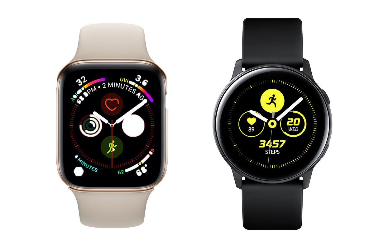 Samsung Galaxy Watch Active vs. Apple Watch Series 4: rival
