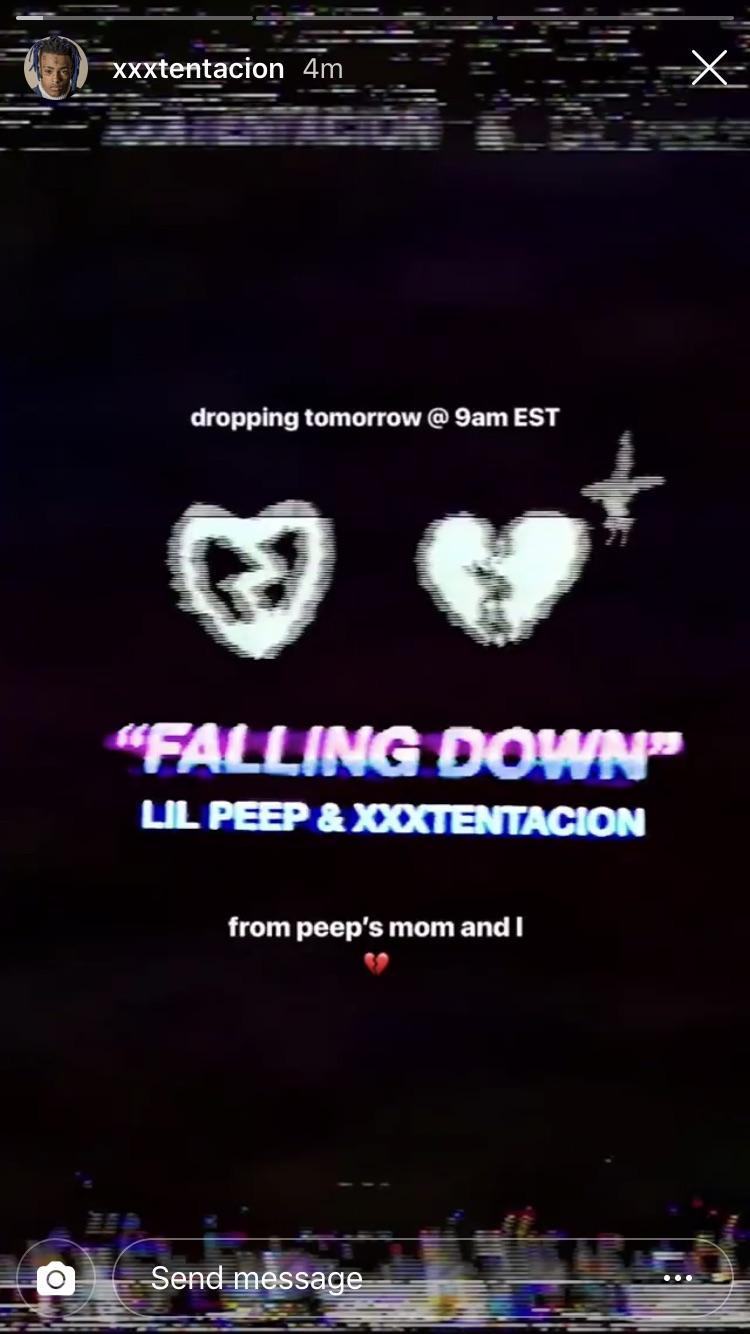XXXTENTACION & Lil Peep's Collaboration Falling Down Drops