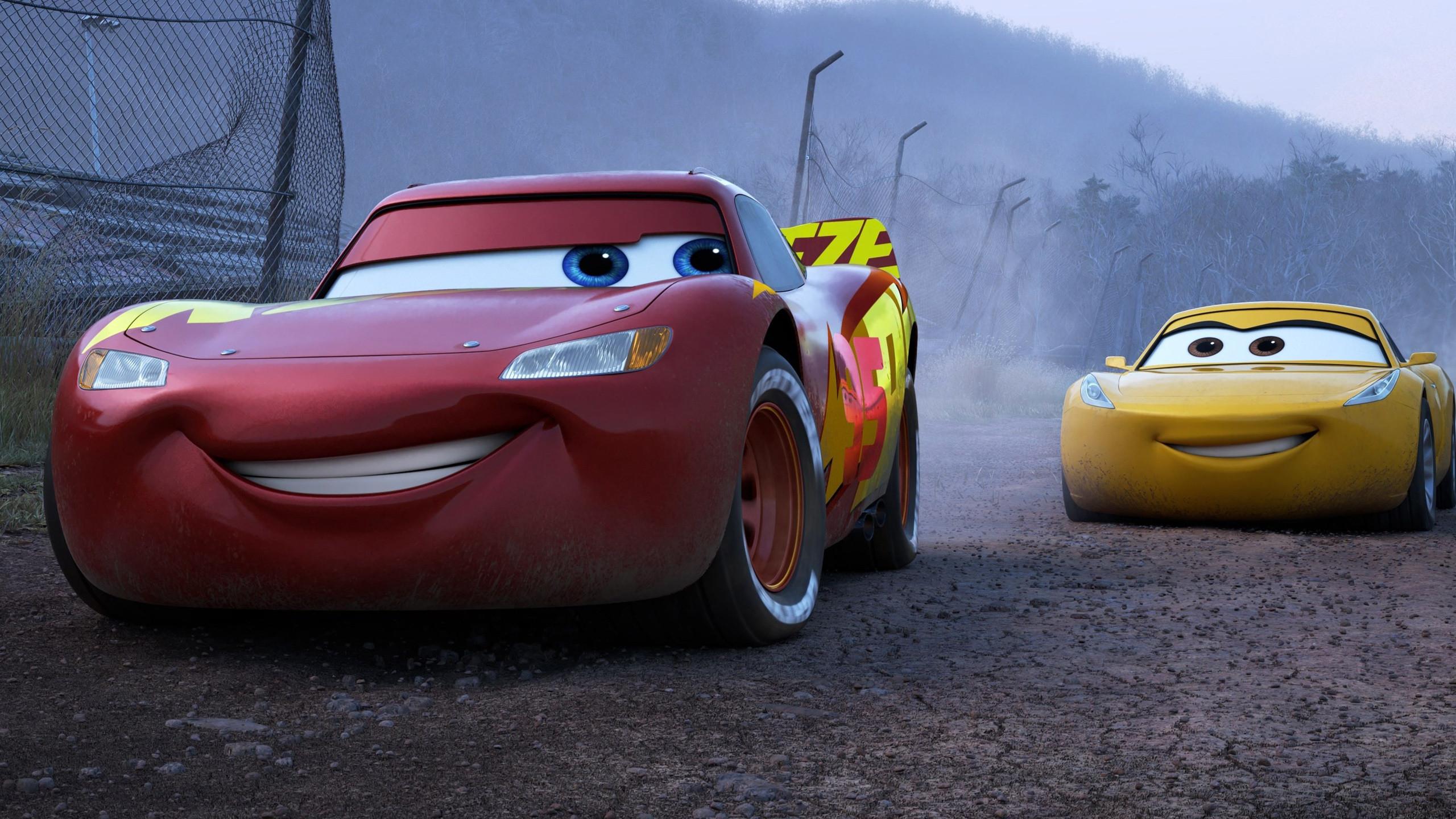 Cars 3 Lightning McQueen Cruz Ramirez Wallpaper. HD Wallpaper