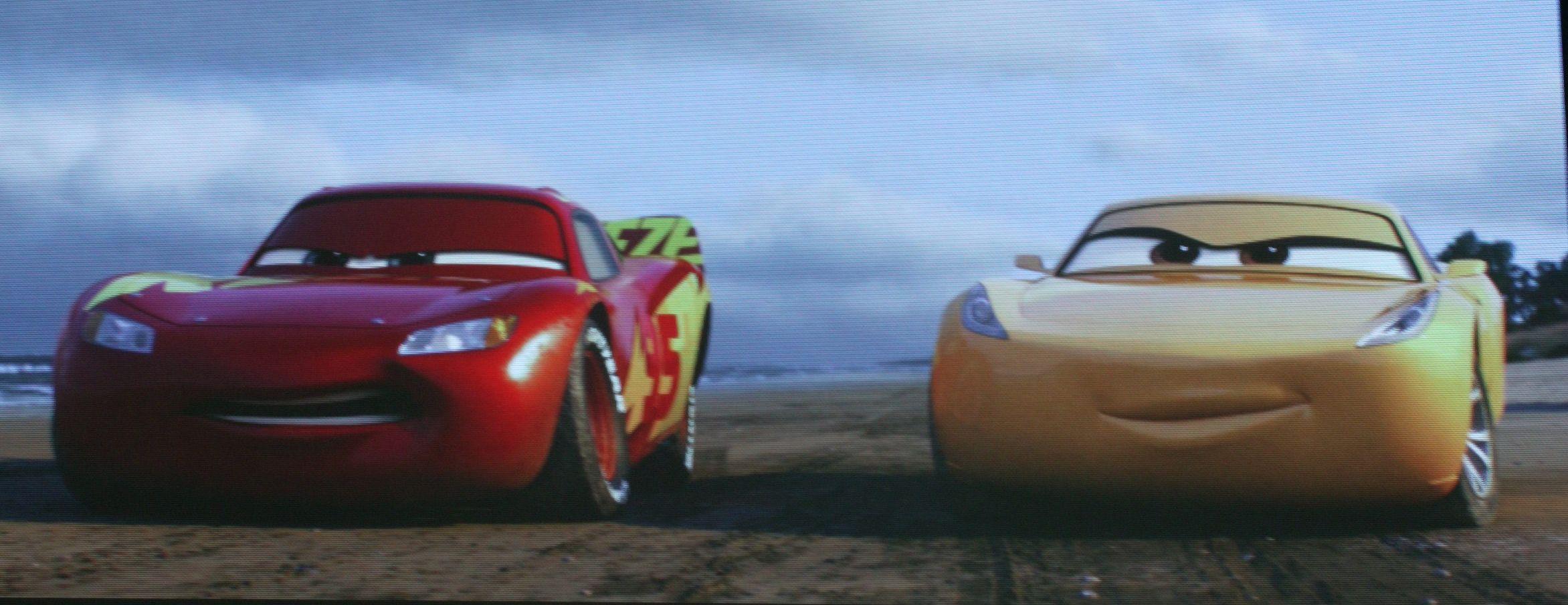 Lightning McQueen and Cruz Ramirez from Cars 3. Pixarized Cars
