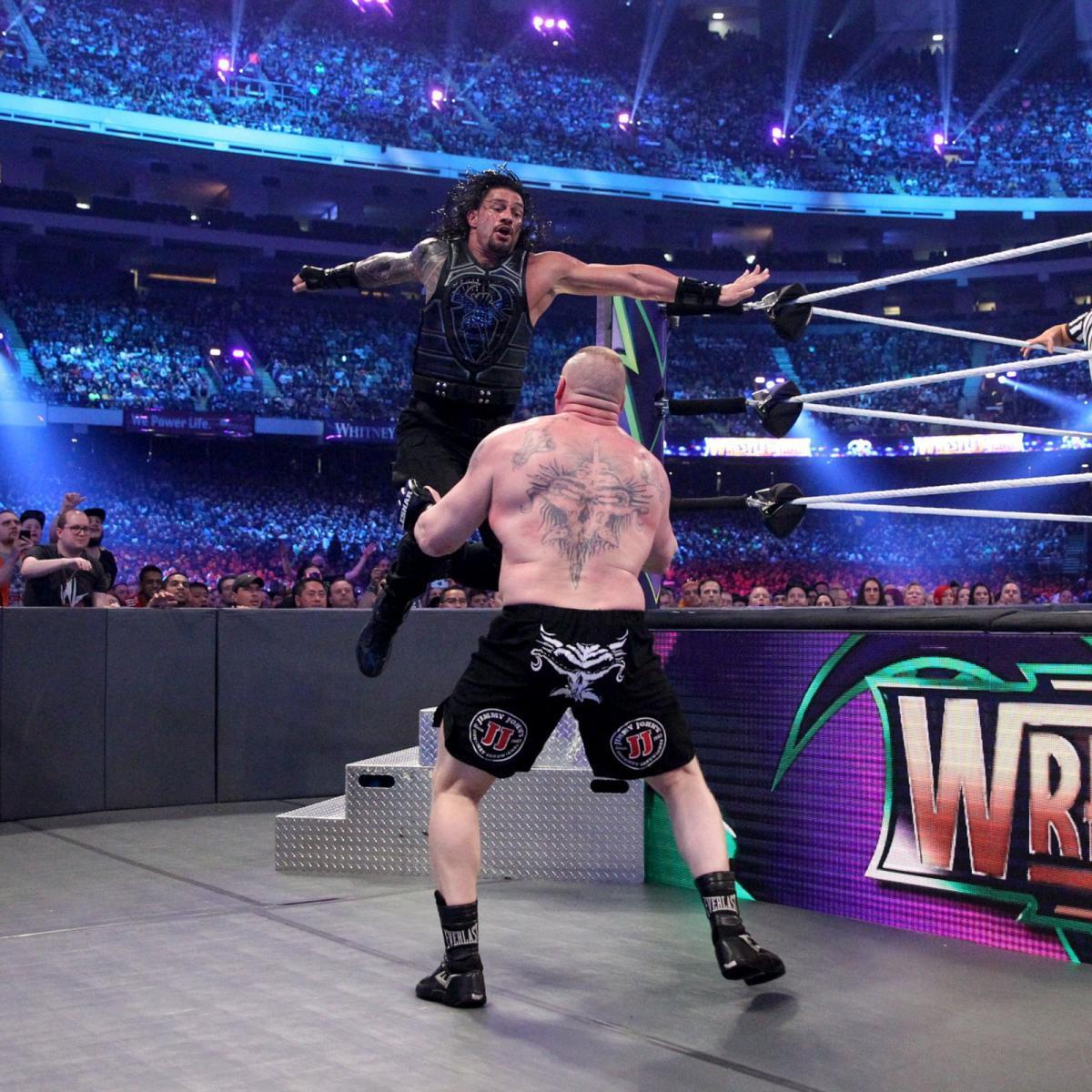 Wrestlemania 34 Roman Reigns vs Brock Lesnar foto 41294230