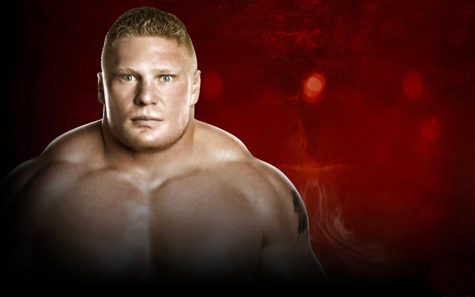 Download WWE Wrestler Brock Lesnar HD Wallpaper [1600x1000]