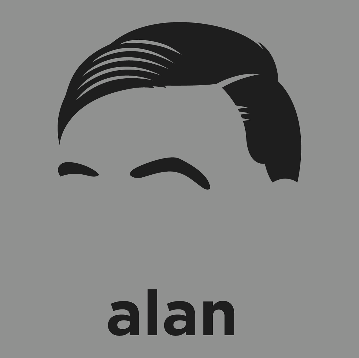 Alan Turing shirt from Hirsute History