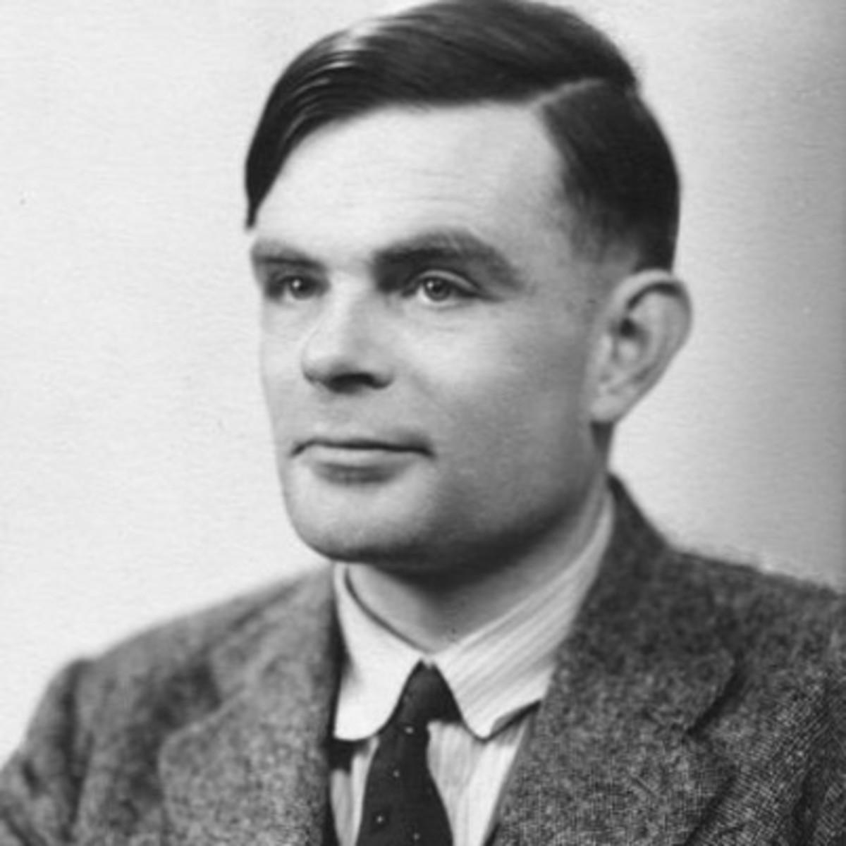 beroemdheden who died young afbeeldingen Alan Mathison Turing 1912