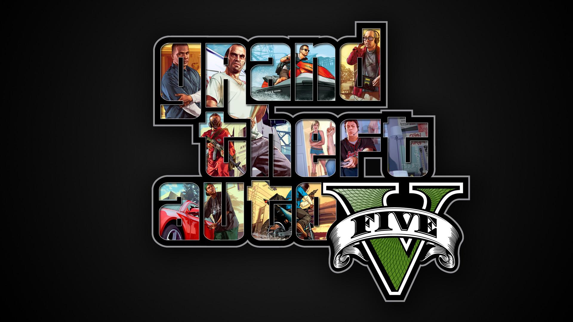 GTA 5 Logo Wallpapers Wallpaper Cave