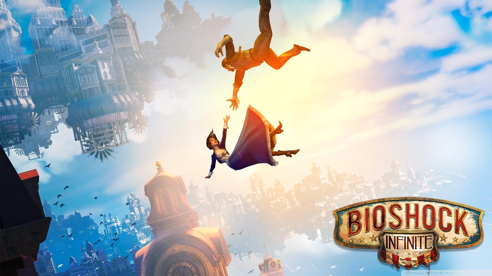 BioShock Infinite Falling ❤ 4K HD Desktop Wallpaper for 4K Ultra HD
