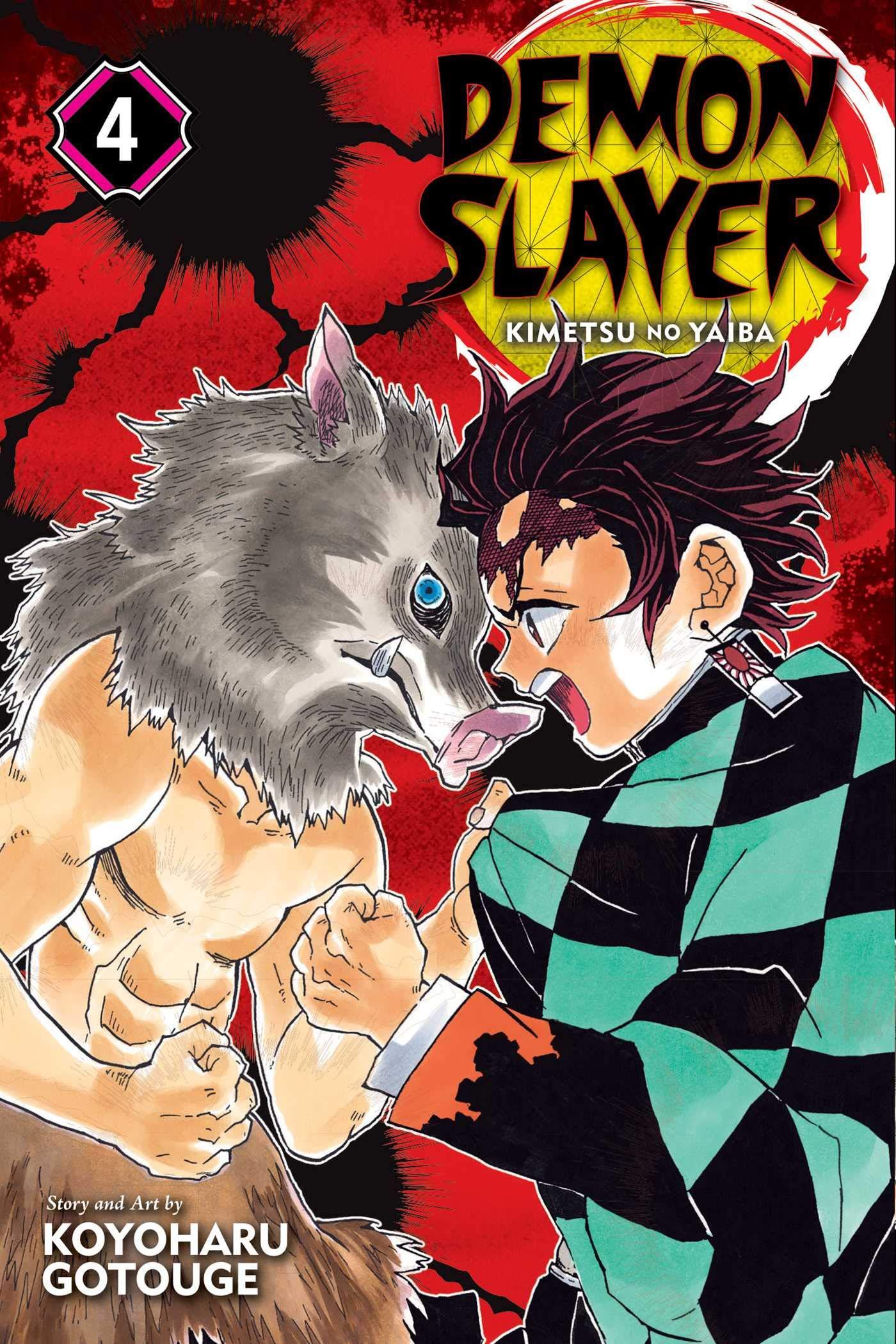 Demon Slayer: Kimetsu no Yaiba, Vol. 4: Koyoharu Gotouge