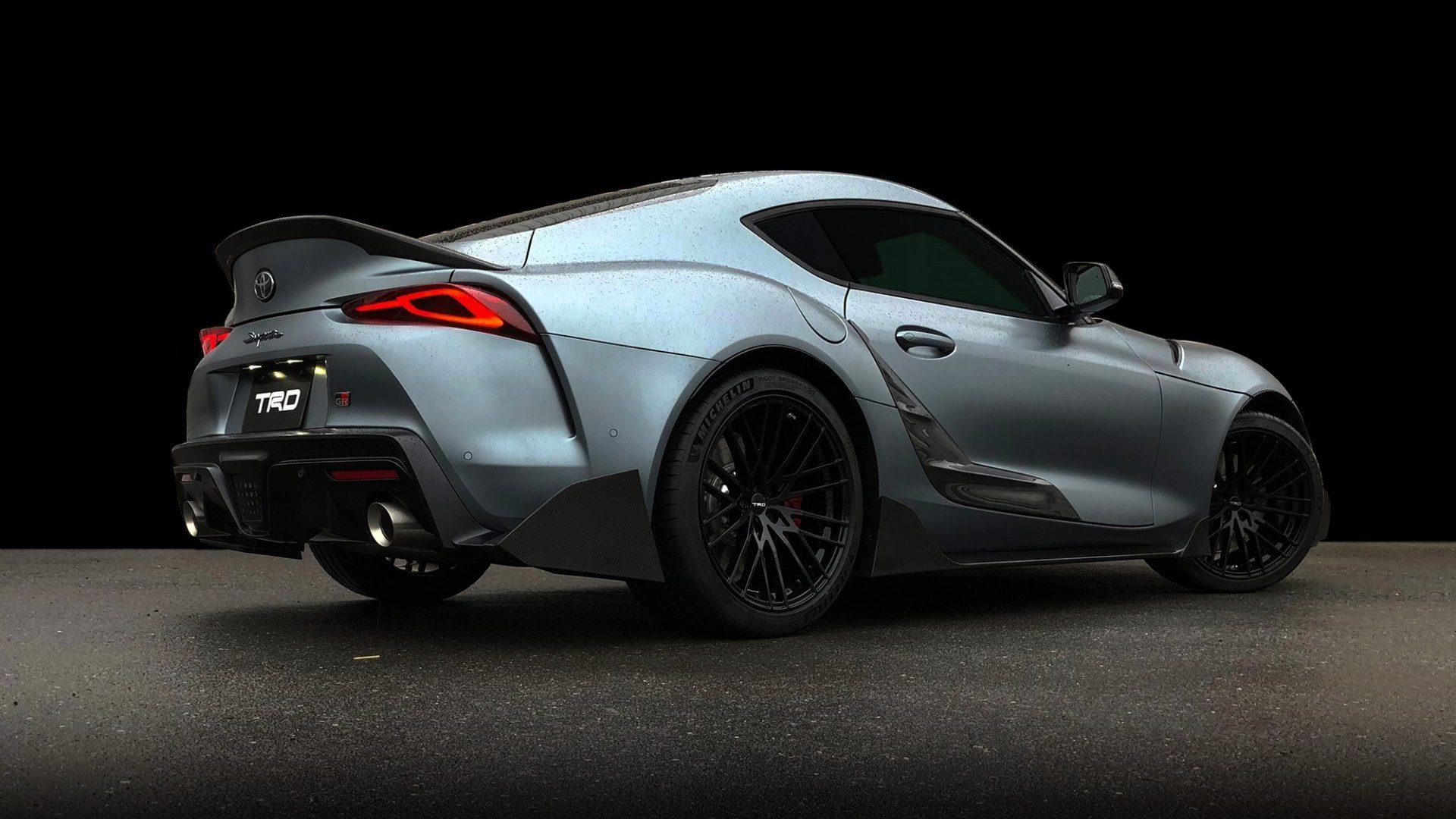 Toyota Supra Gets the TRD Treatment, Lots of Carbon but No