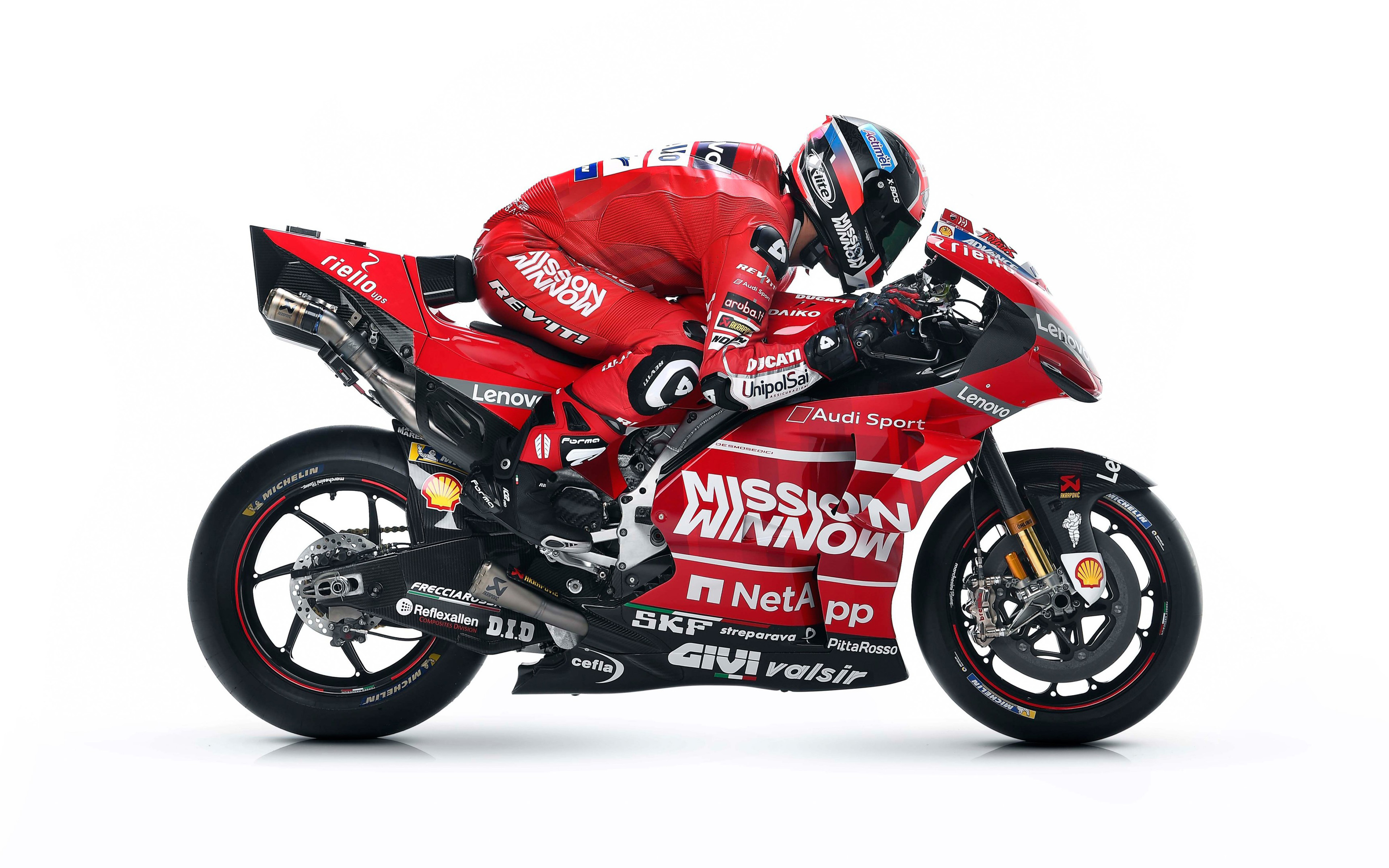Download wallpaper Ducati Desmosedici GP MotoGP, Race Bike