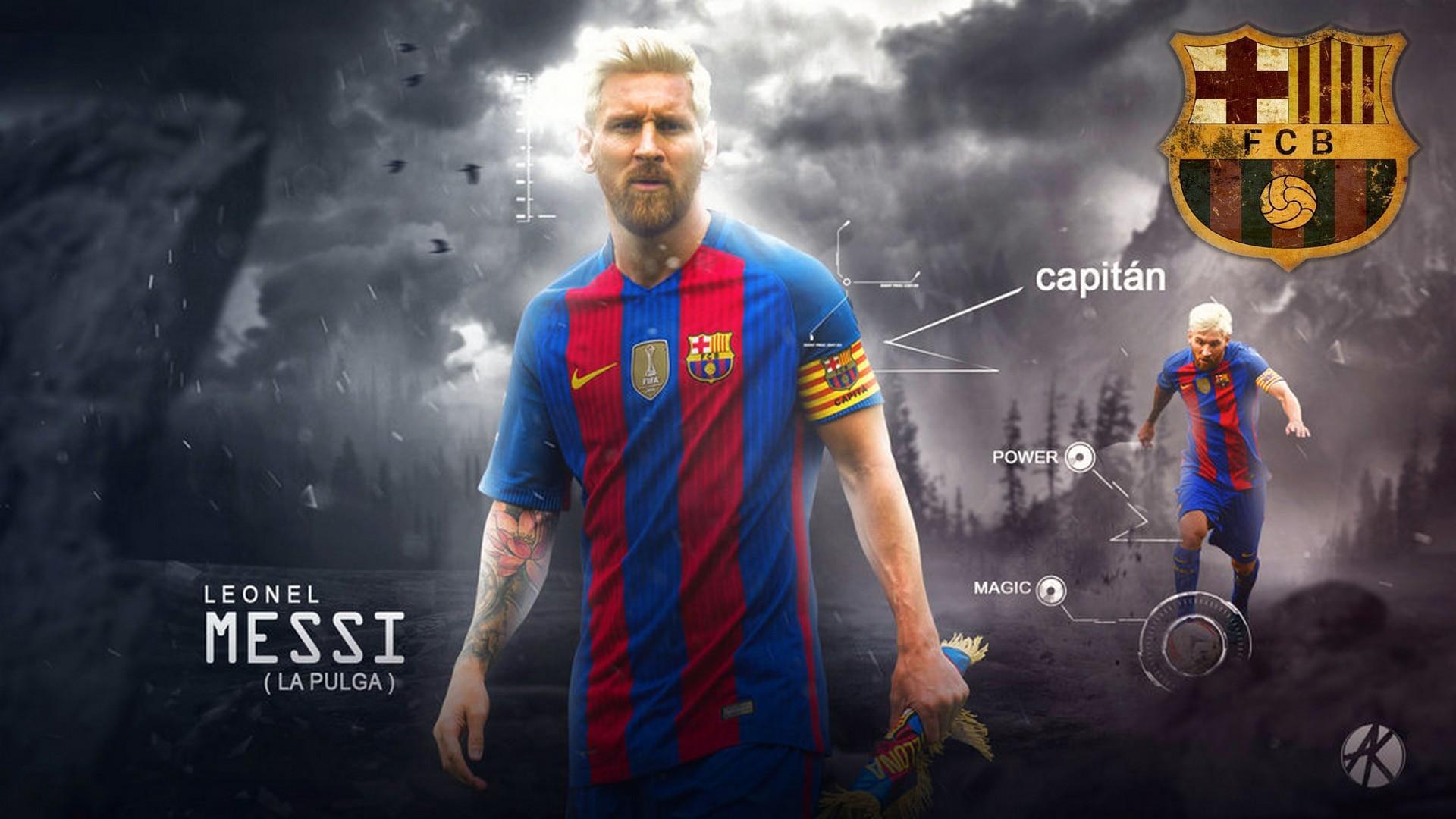 Wallpaper Desktop Messi HD Football Wallpaper