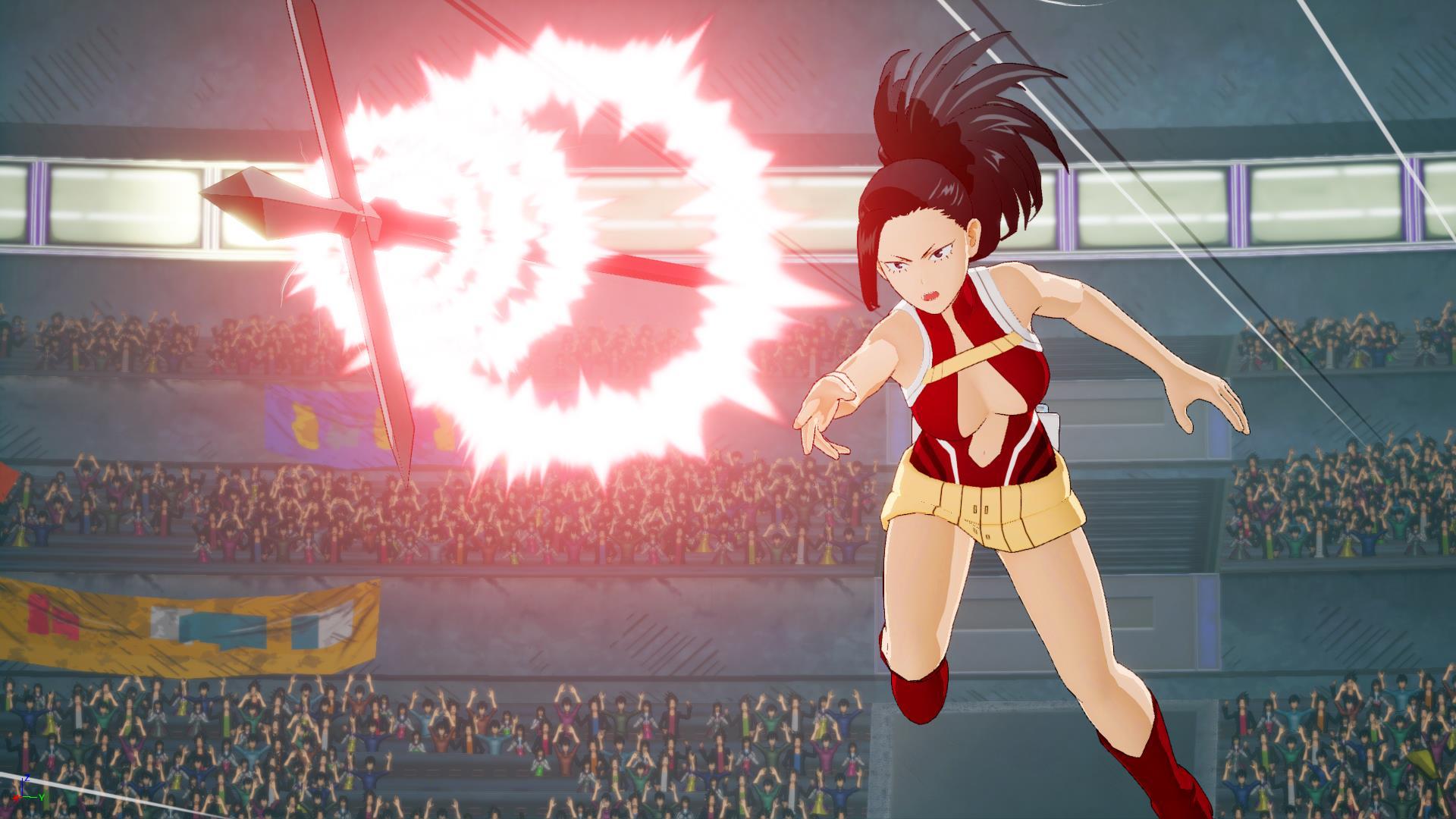 My Hero Academia: One's Justice screenshots feature Tsuyu Asui