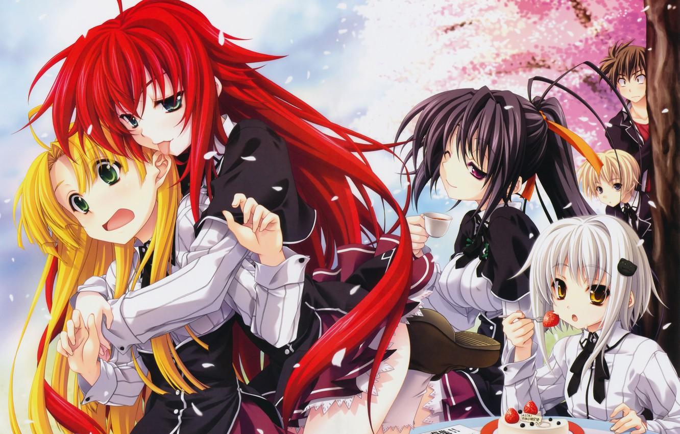 High School DXD Desktop Wallpapers Wallpaper Cave