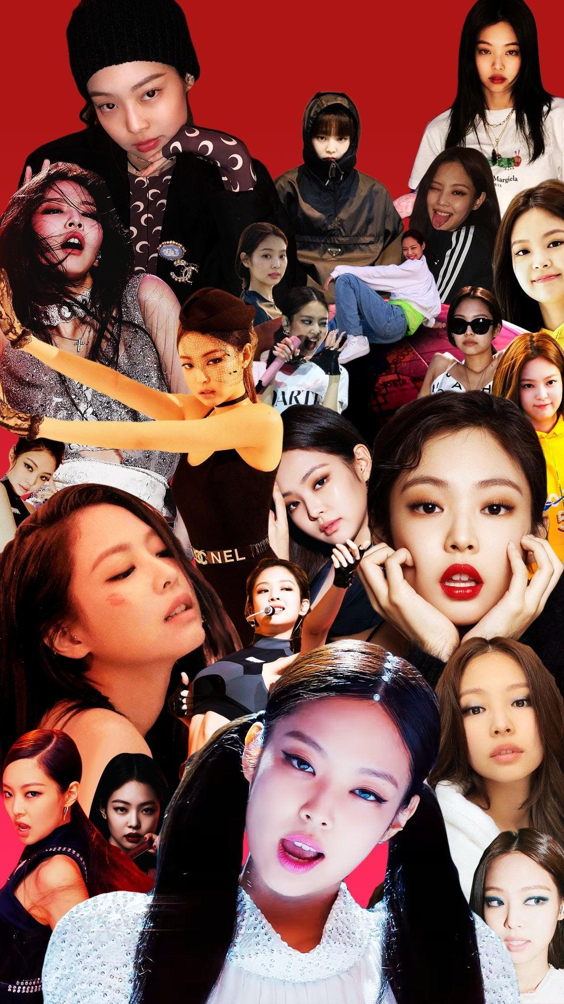 Jennie and Lisa phone wallpaper KTL era