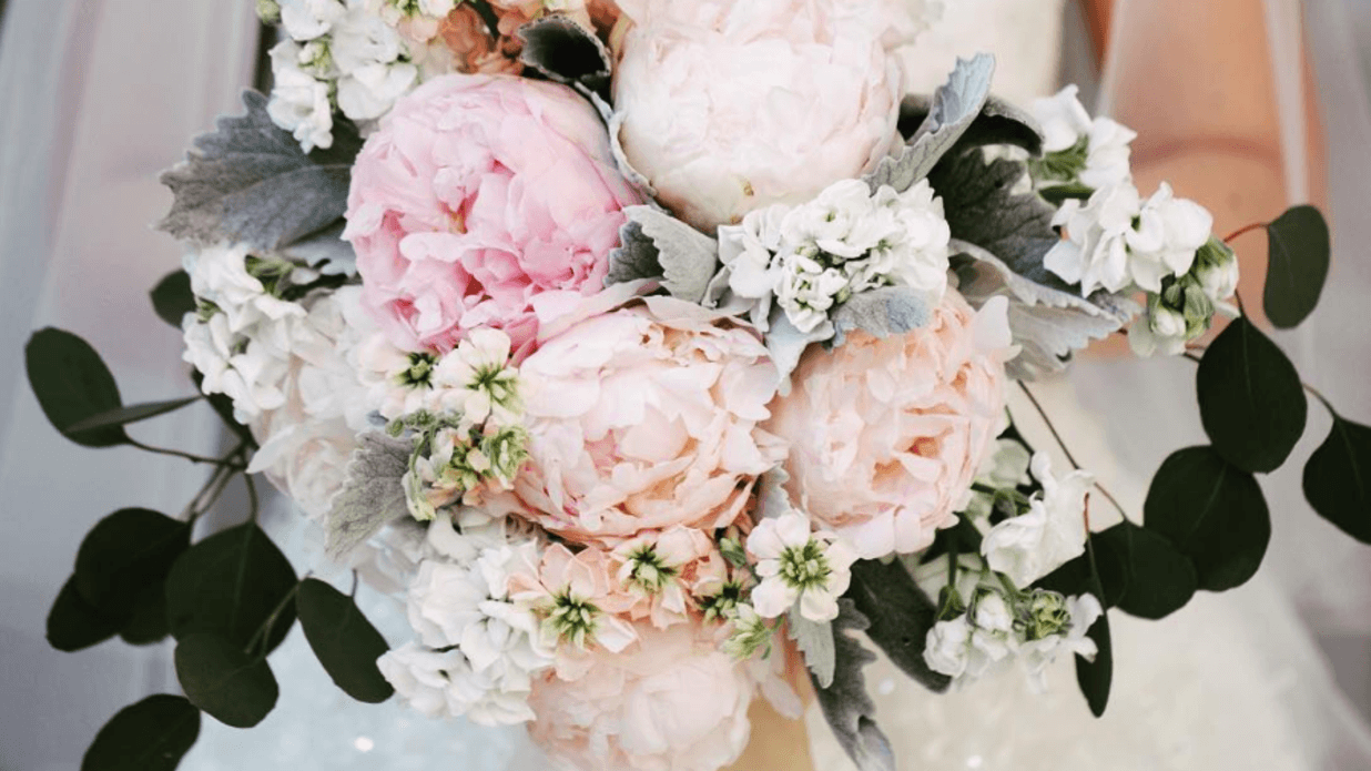The Prettiest Peony Wedding Bouquets