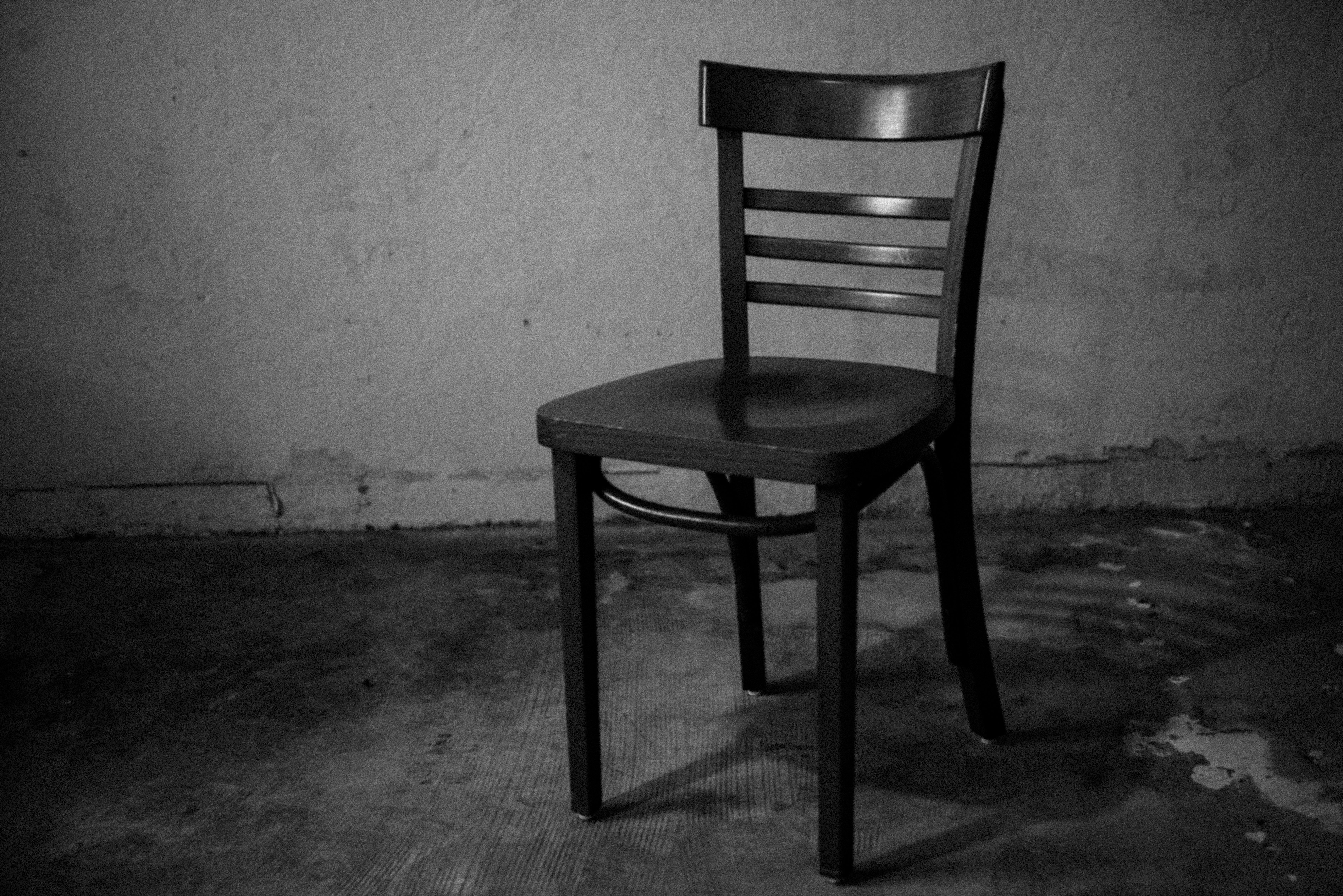 Chair Black Background. Empress Throne