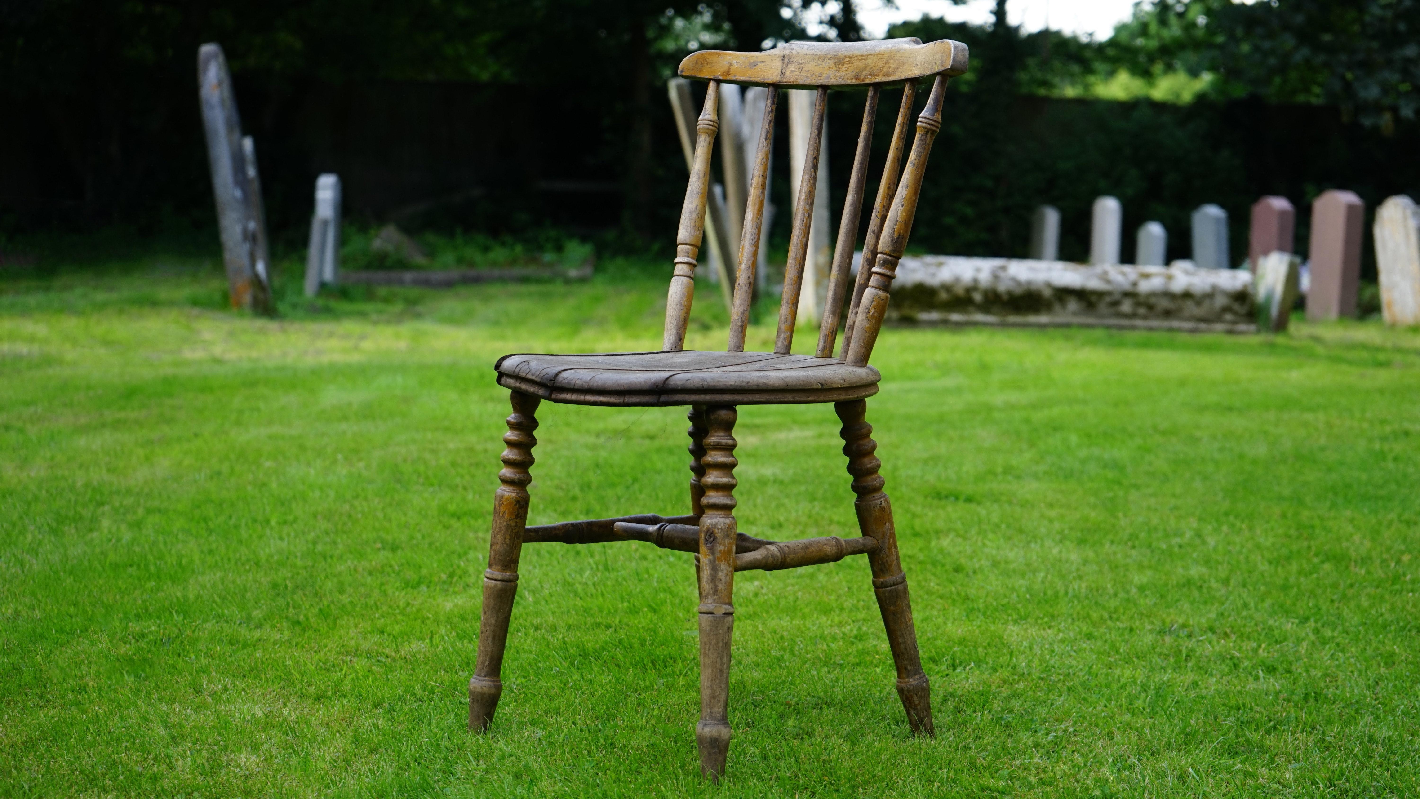 Brown Wooden Chair · Free