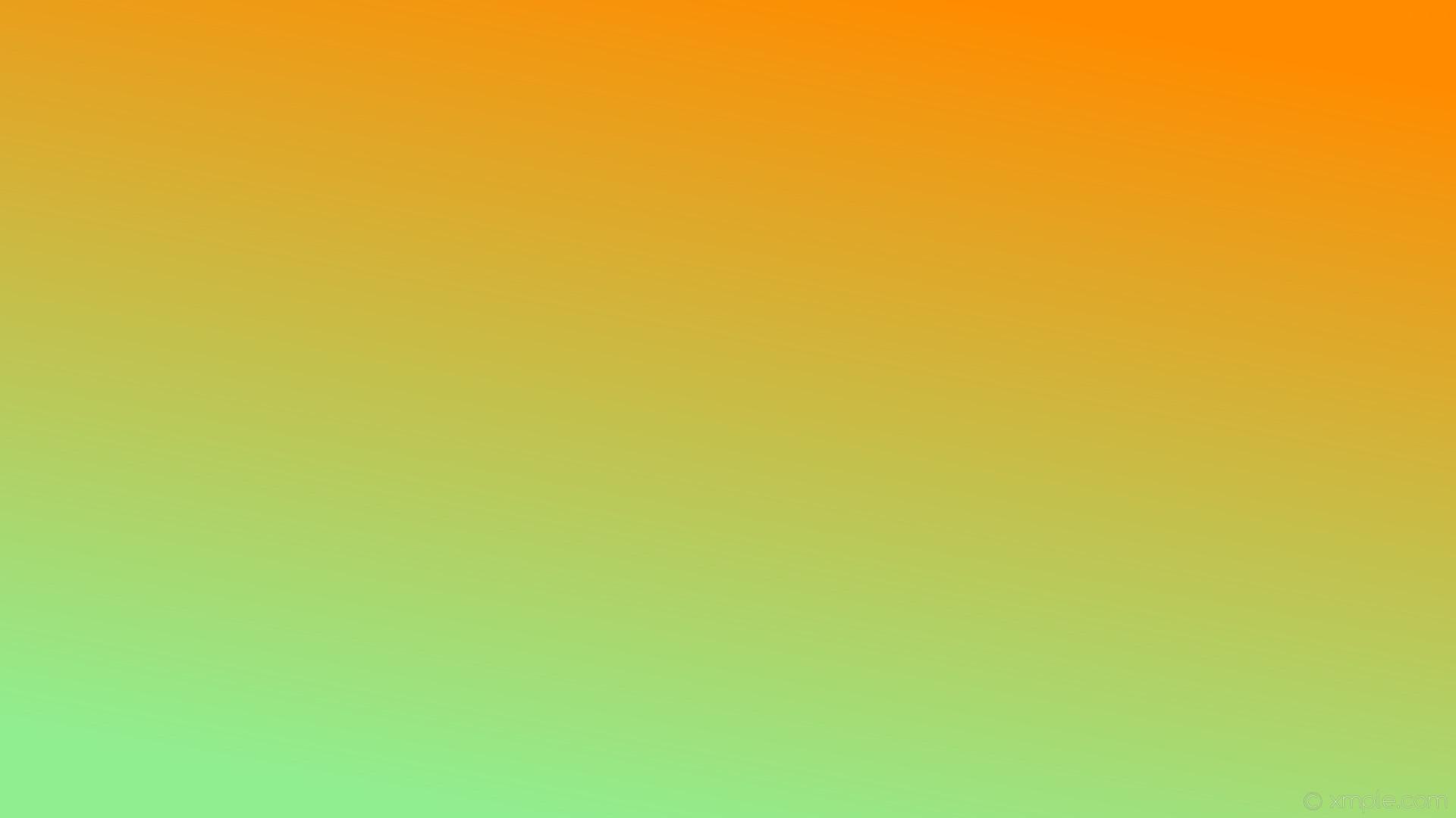 Orange and Green Wallpaper