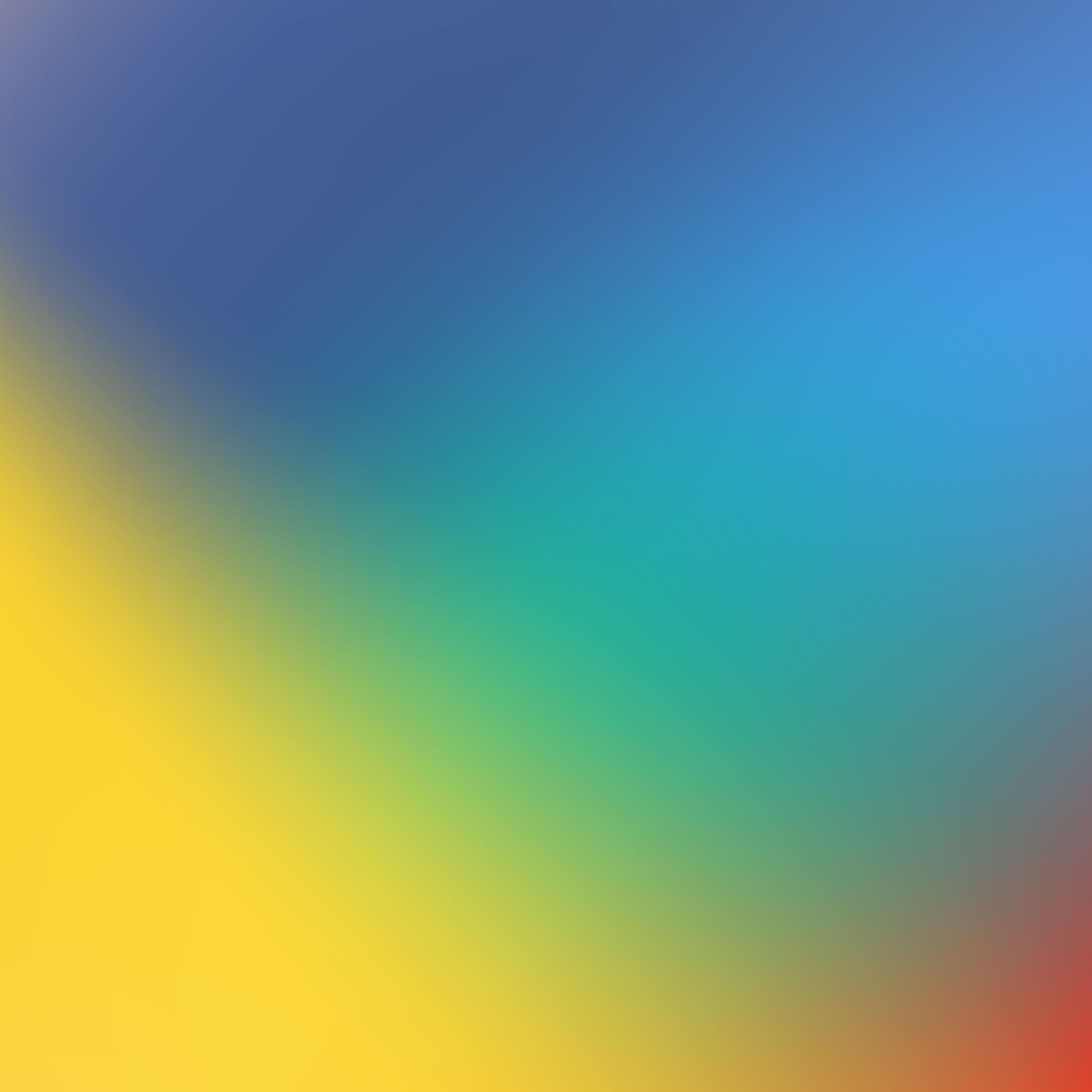 Wallpaper Gradient, Blue, Yellow, HD, 4K, Minimal