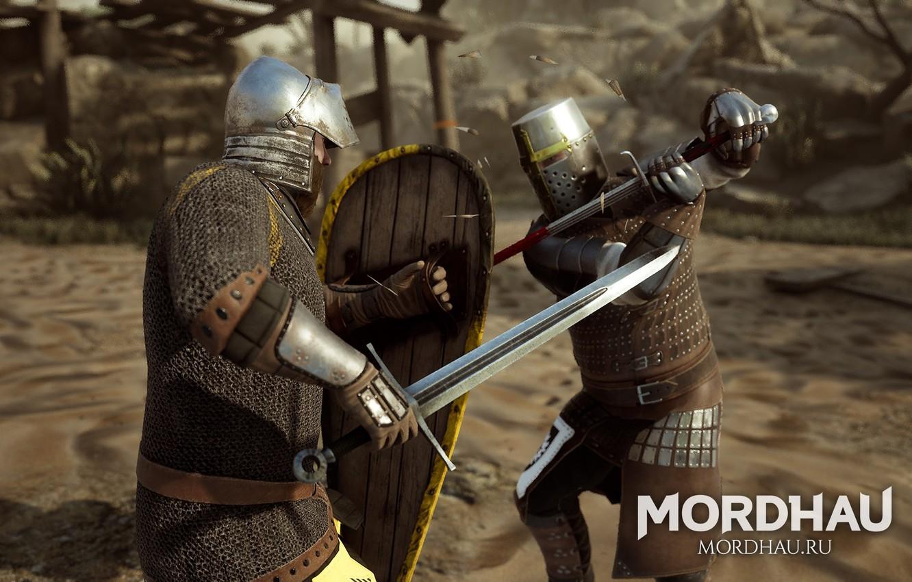 Wallpaper warrior, the middle ages, Mordhau, medieval action