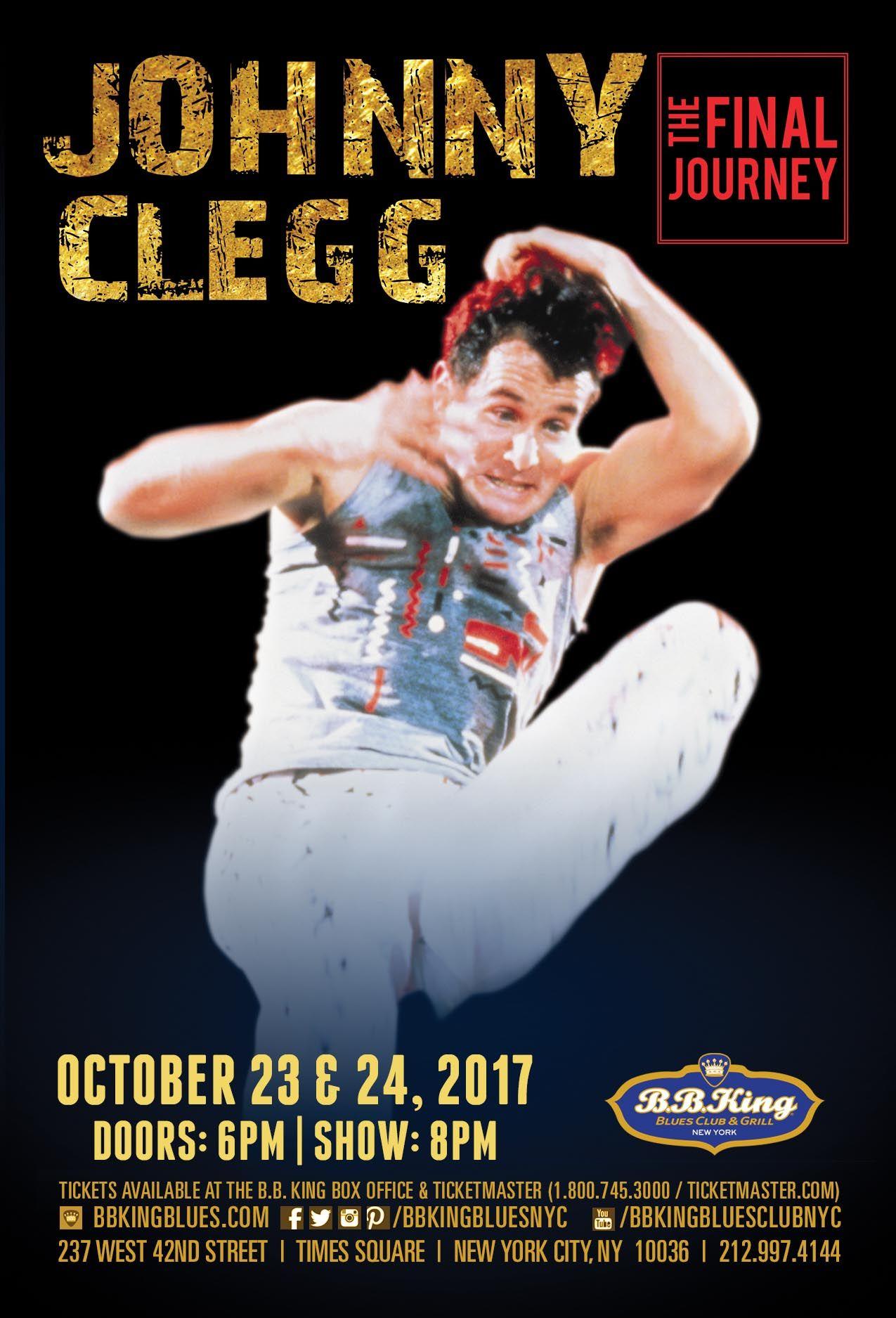 Johnny Clegg (10.23 24.17). Past Show Fliers. Movie Posters, Art